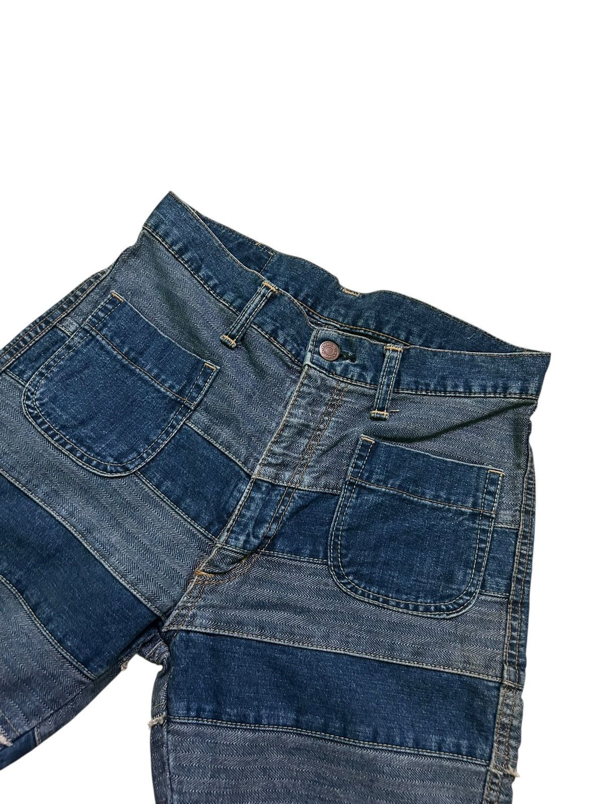 Hysteric Glamour × Kapital × Vintage HYSTERIC GLAMOUR HAGI FLARE VINTAGE DENIM JEANS Size US 28 / EU 44 - 7 Thumbnail