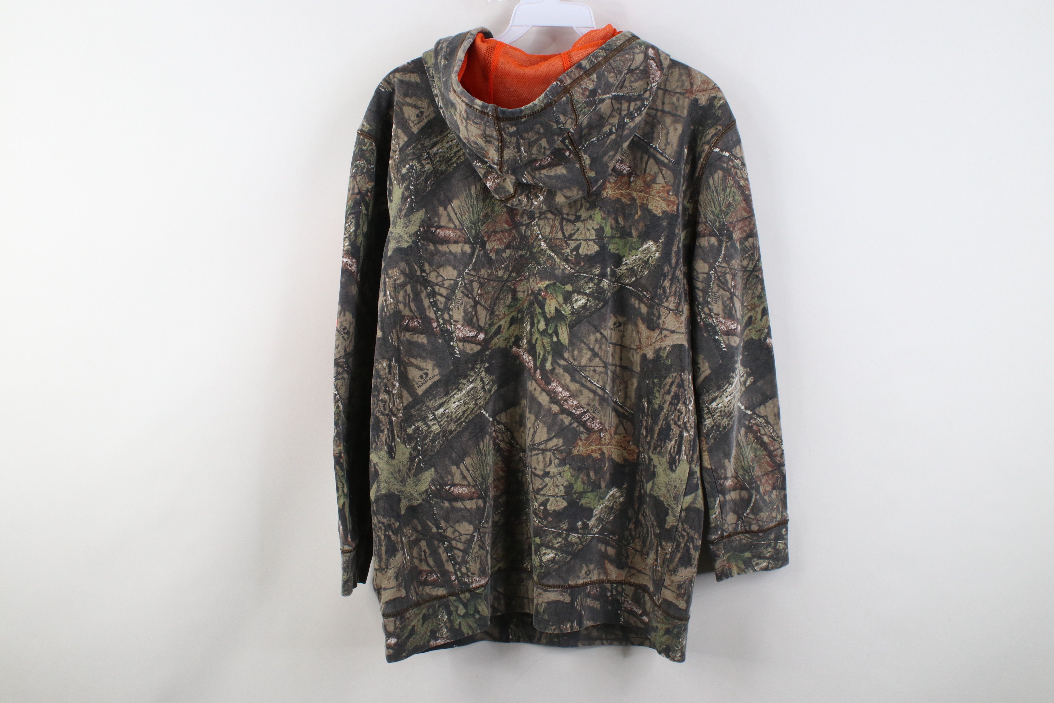 Carhartt Vintage 90s Y2K Carhartt Mossy Oak Hoodie Sweatshirt Size S / US 4 / IT 40 - 12 Thumbnail