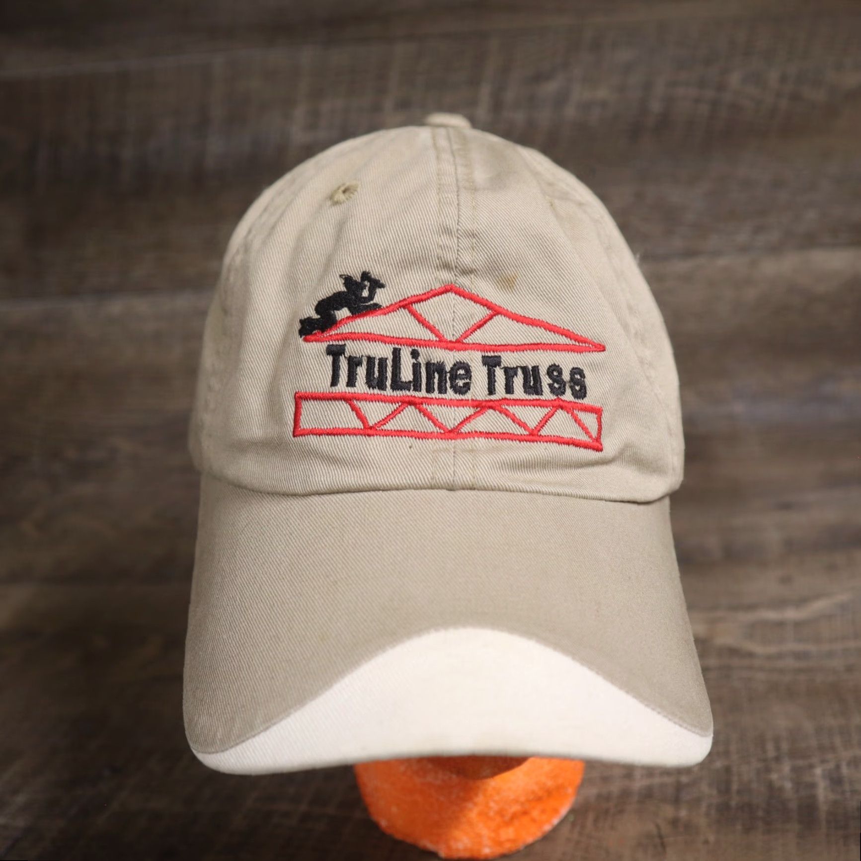 Vintage VINTAGE Truss Building Trucker Baseball Cap Hat Adult Adjustable Strapback Size ONE SIZE - 2 Thumbnail
