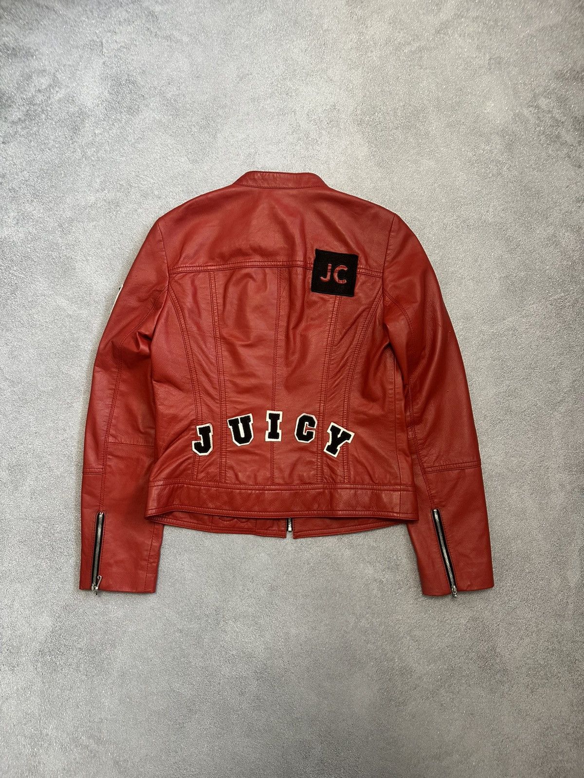 Juicy Couture Juicy Couture leather biker jacket Y2K vintage Size XS / US 0-2 / IT 36-38 - 3 Thumbnail