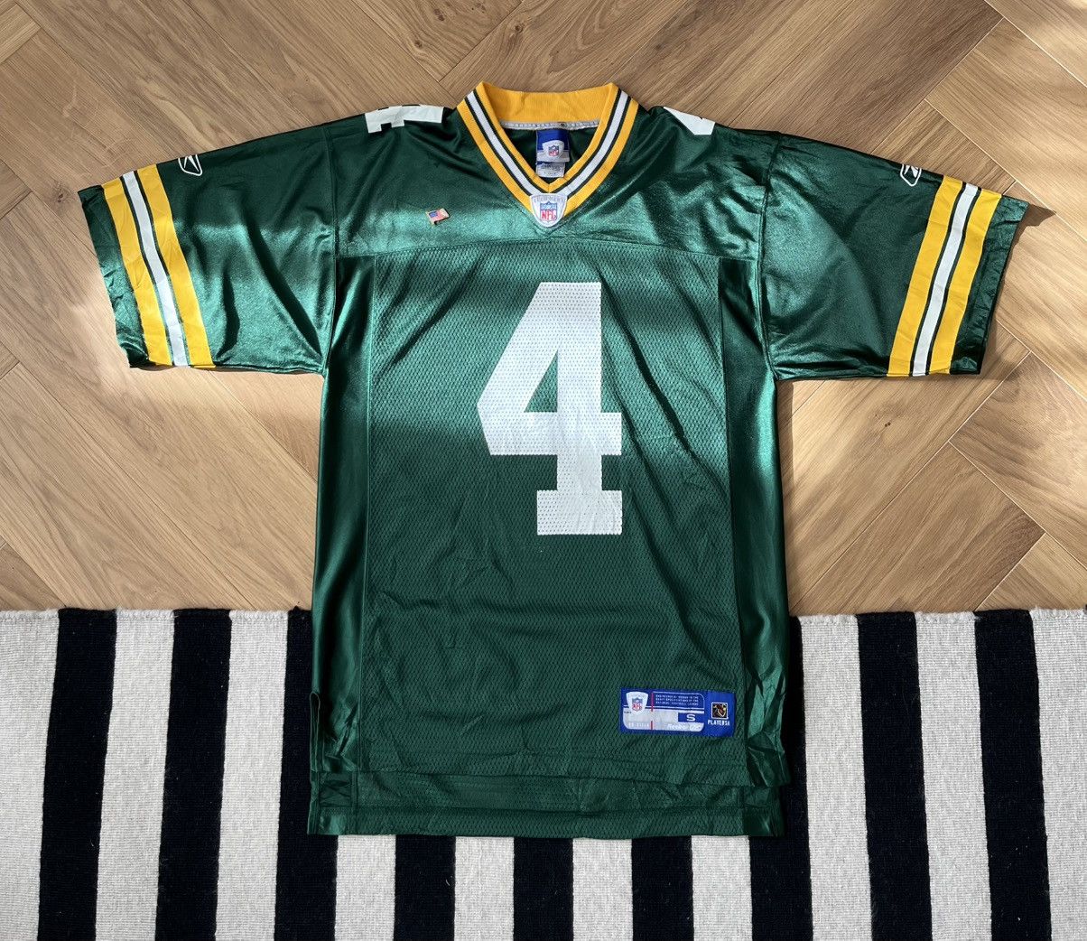 Reebok 2005/06 Green Bay Packers #4 Favre Reebok On Field Home S Size US S / EU 44-46 / 1 - 1 Thumbnail