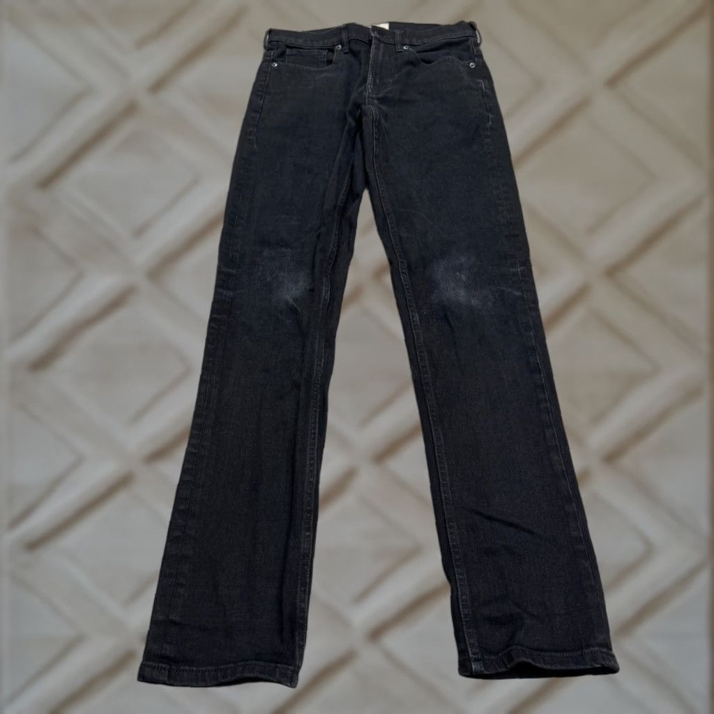 Everlane Everlane Jeans Mens 28x32 Black Denim Straight Classic Fit 5-Pocket Cotton Blend City Streetwear Modern Edge Size US 28 / EU 44 - 1 Thumbnail