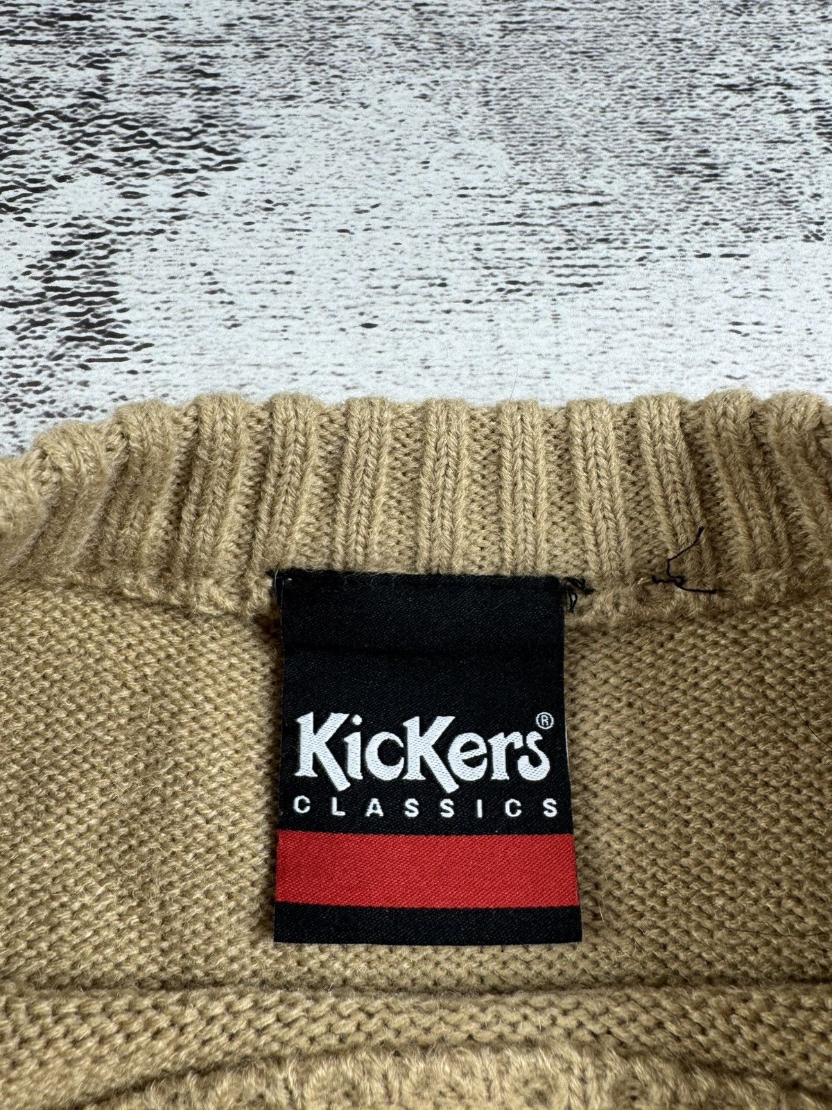 Kickers KICKERS Hip Hop Wool Knit Sweater Small Sweatshirt Pullover Size US S / EU 44-46 / 1 - 9 Thumbnail