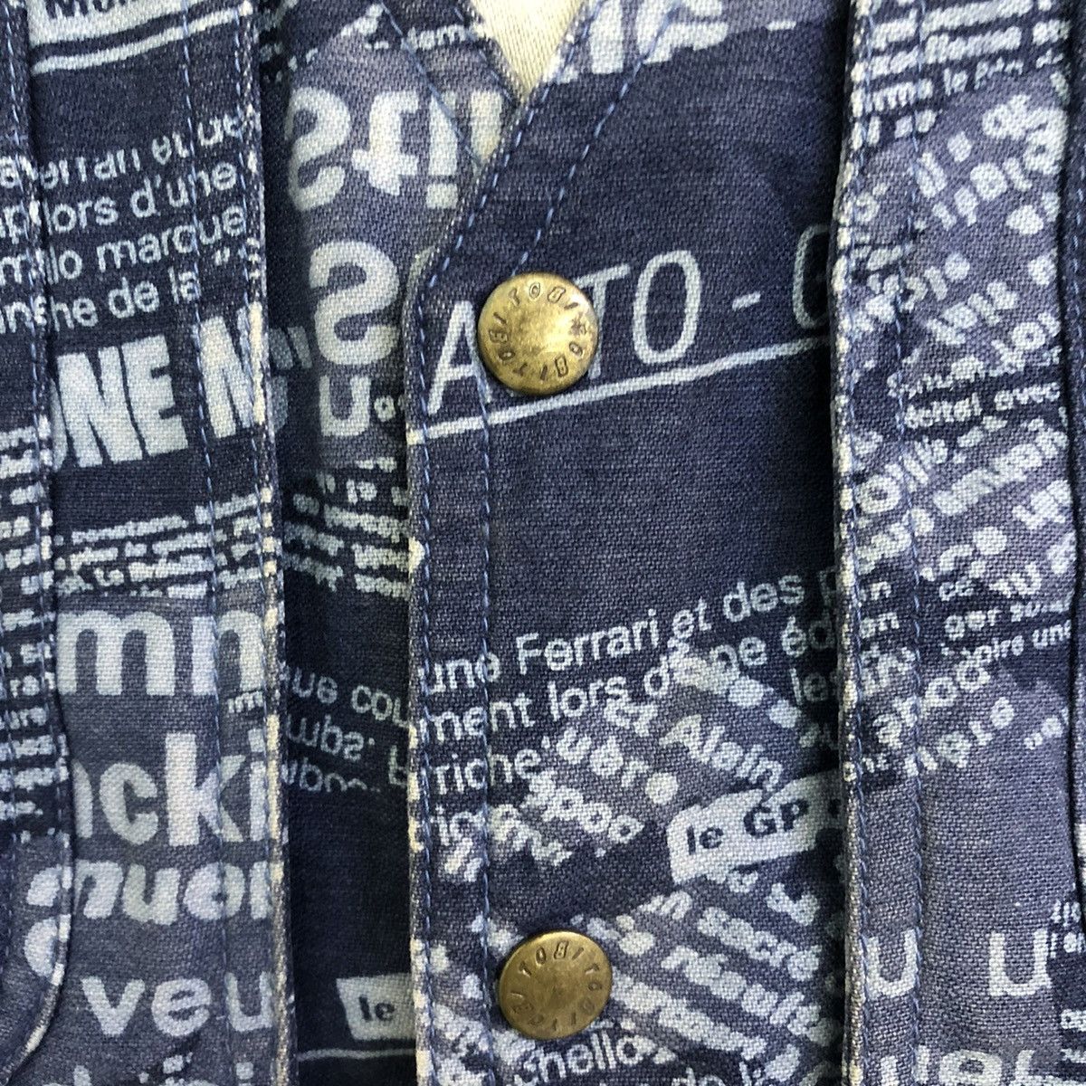 Japanese Brand Workers Japanese Brand Fullprint Design Multipocket Vest Size US XL / EU 56 / 4 - 7 Thumbnail