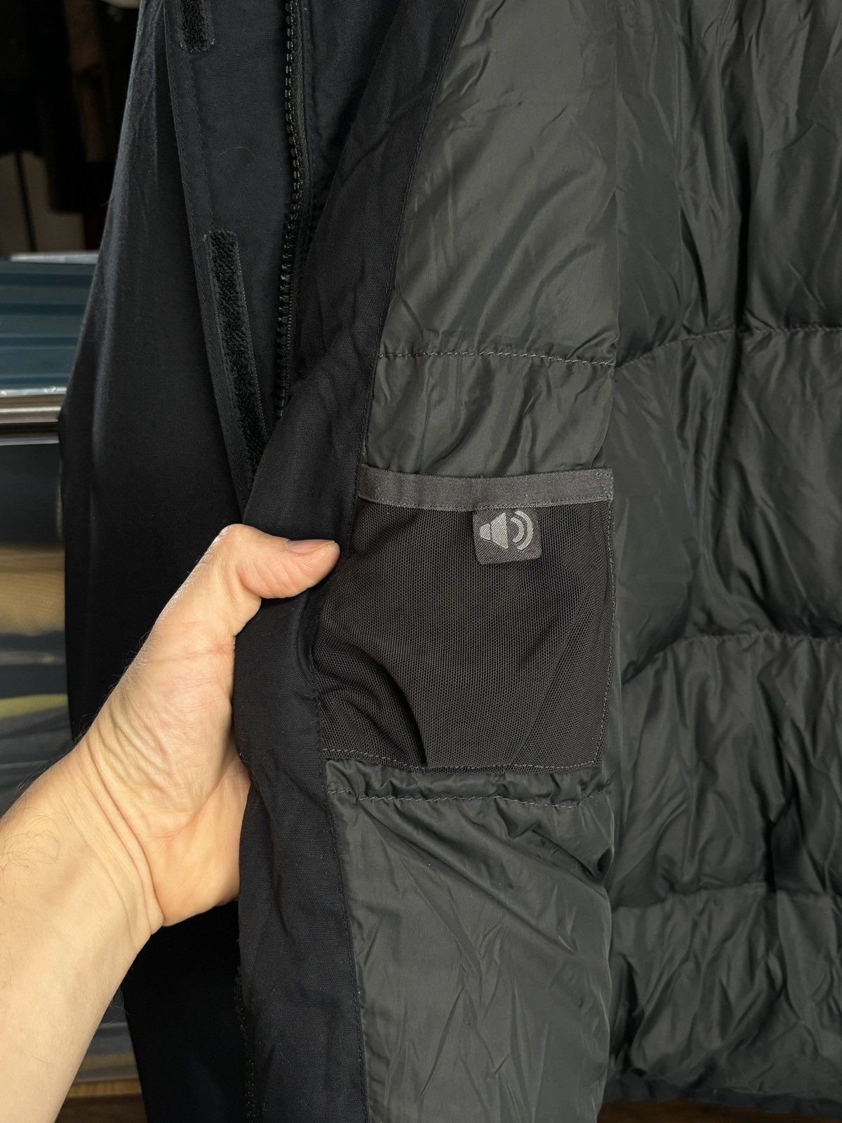 The North Face The North Face 550 Down Bleted Outdoor Jacket Gorpcore Size L / US 10 / IT 46 - 14 Thumbnail