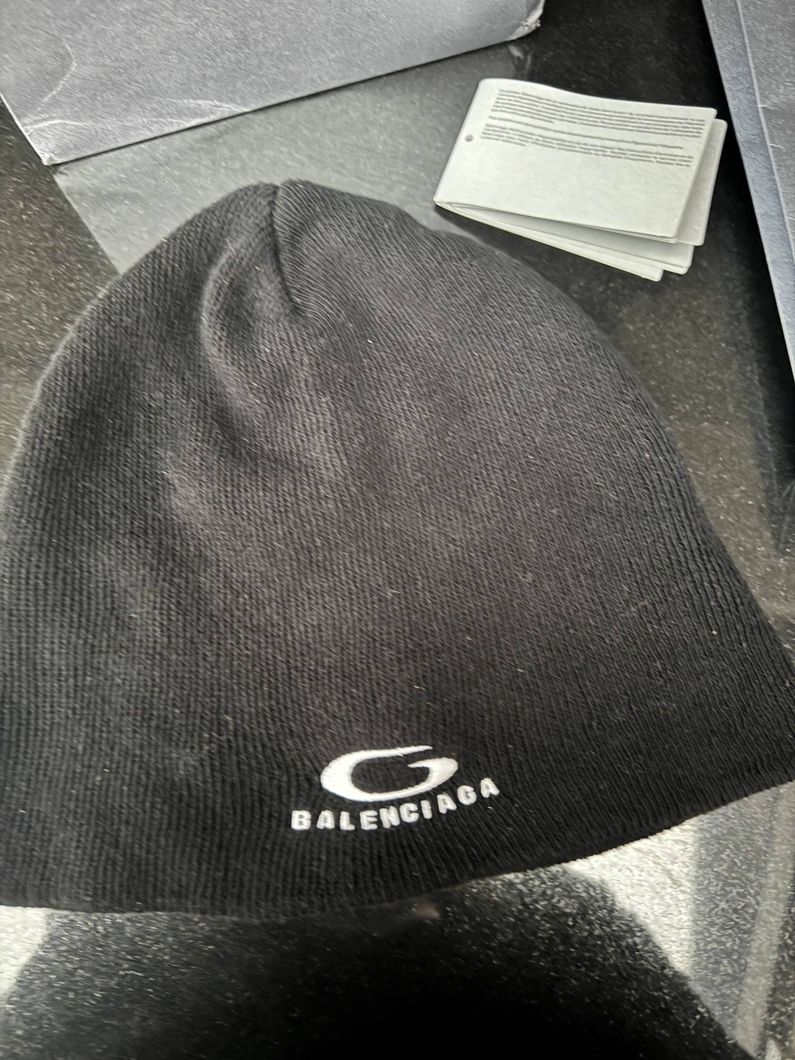 Balenciaga Balenciaga Loop Sport Icon Beanie Size ONE SIZE - 2 Thumbnail