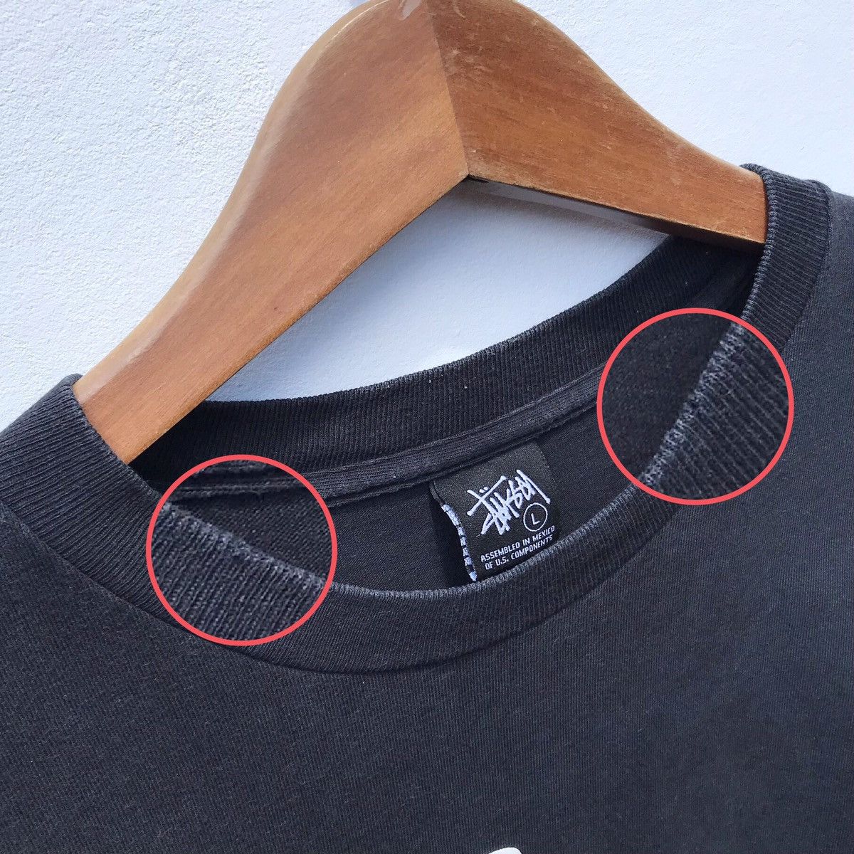 Stussy 🔥Distressed🔥Vintage Stussy LA 25th Anniversary Shirt Stussy Size US L / EU 52-54 / 3 - 23 Thumbnail