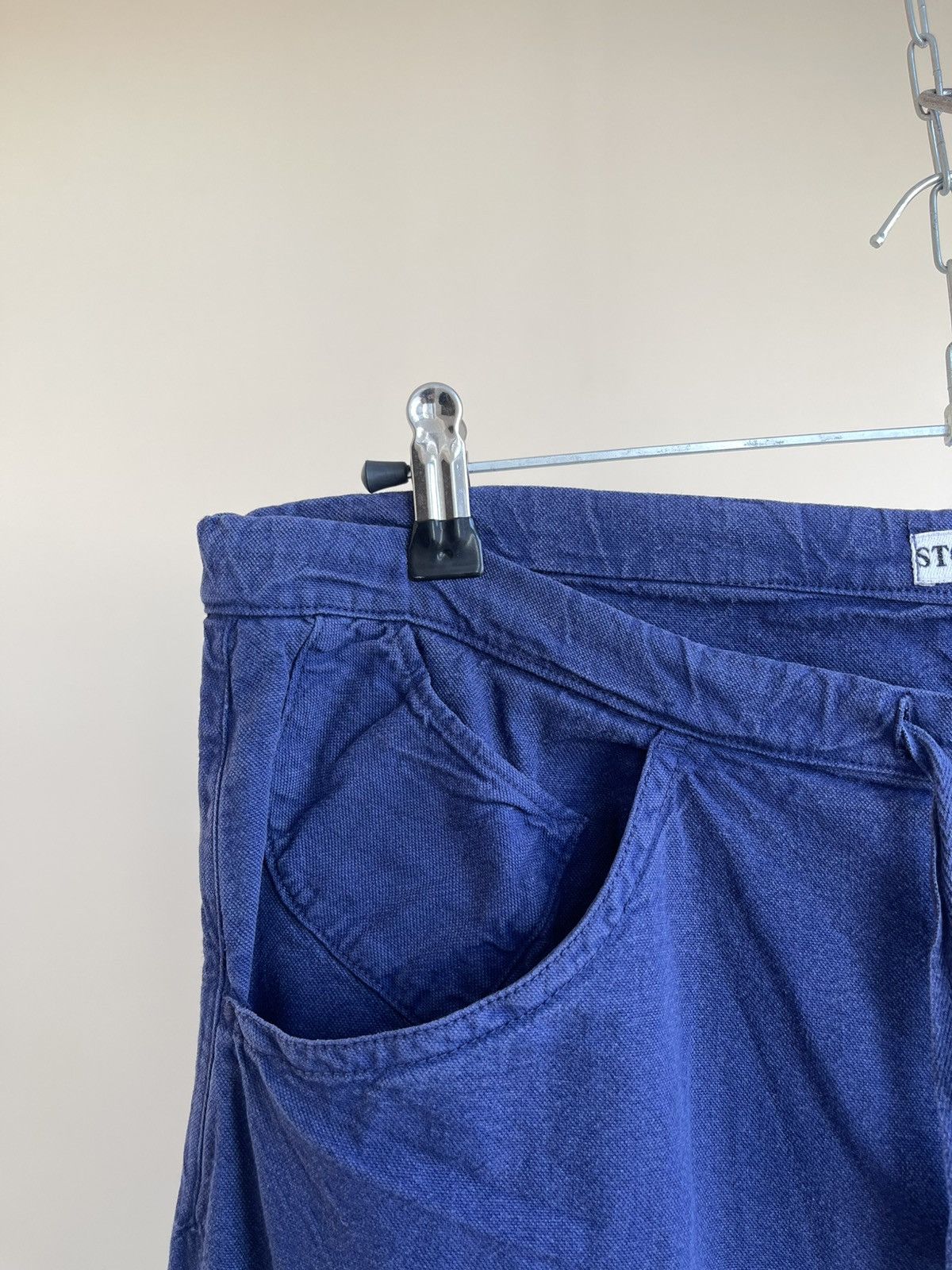 Stone Island SI Tapered Fit Trousers Pants Vintage 80s 90s Size 46 IT Size US 31 - 4 Thumbnail