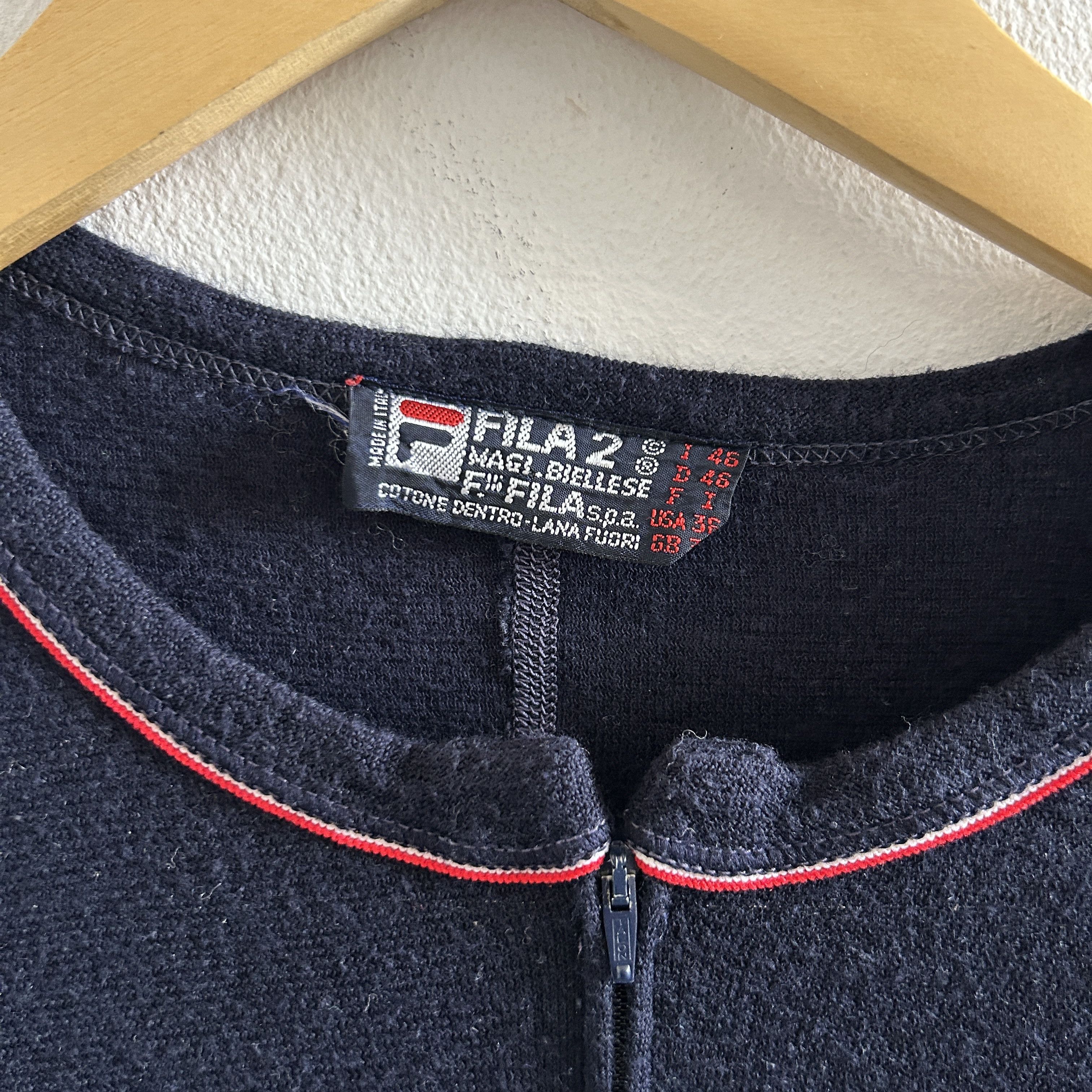 Fila 80s Fila Maglificio Biellese Wool Cotton Thermal Union Suit Size US 36 / EU 52 - 9 Thumbnail