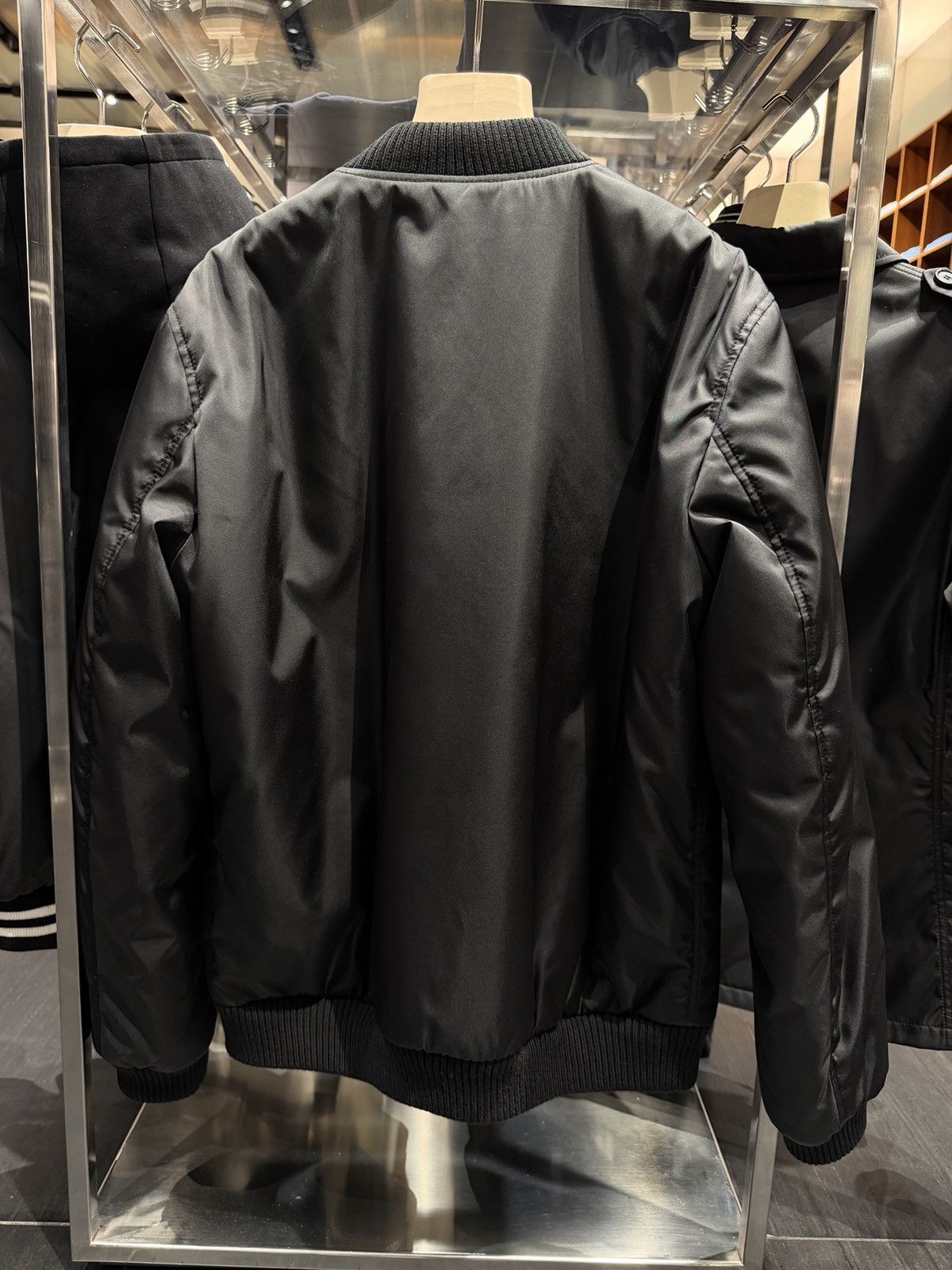Prada Prada Re-Nylon Bomber Jacket Size US XL / EU 56 / 4 - 4 Thumbnail