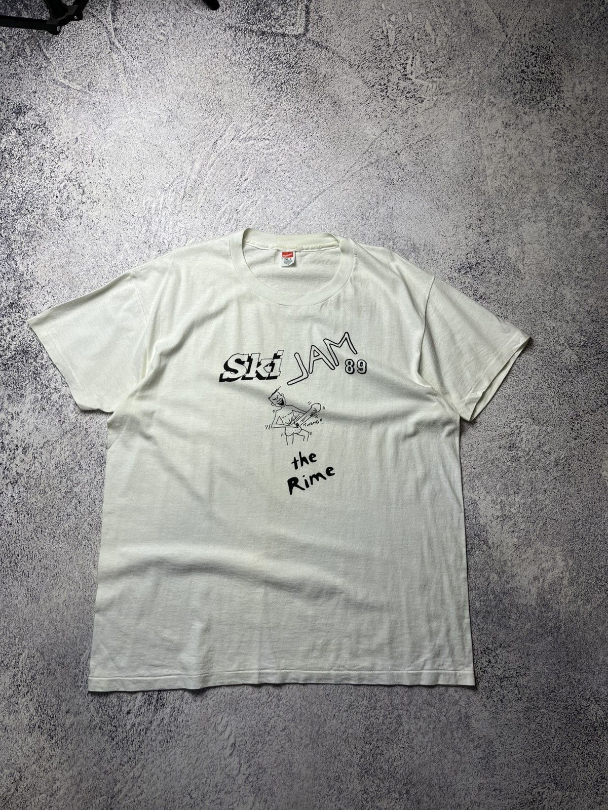 Vintage Vintage Ski Jam 89 Humor T shirt Size XL Size US XL / EU 56 / 4 - 1 Thumbnail