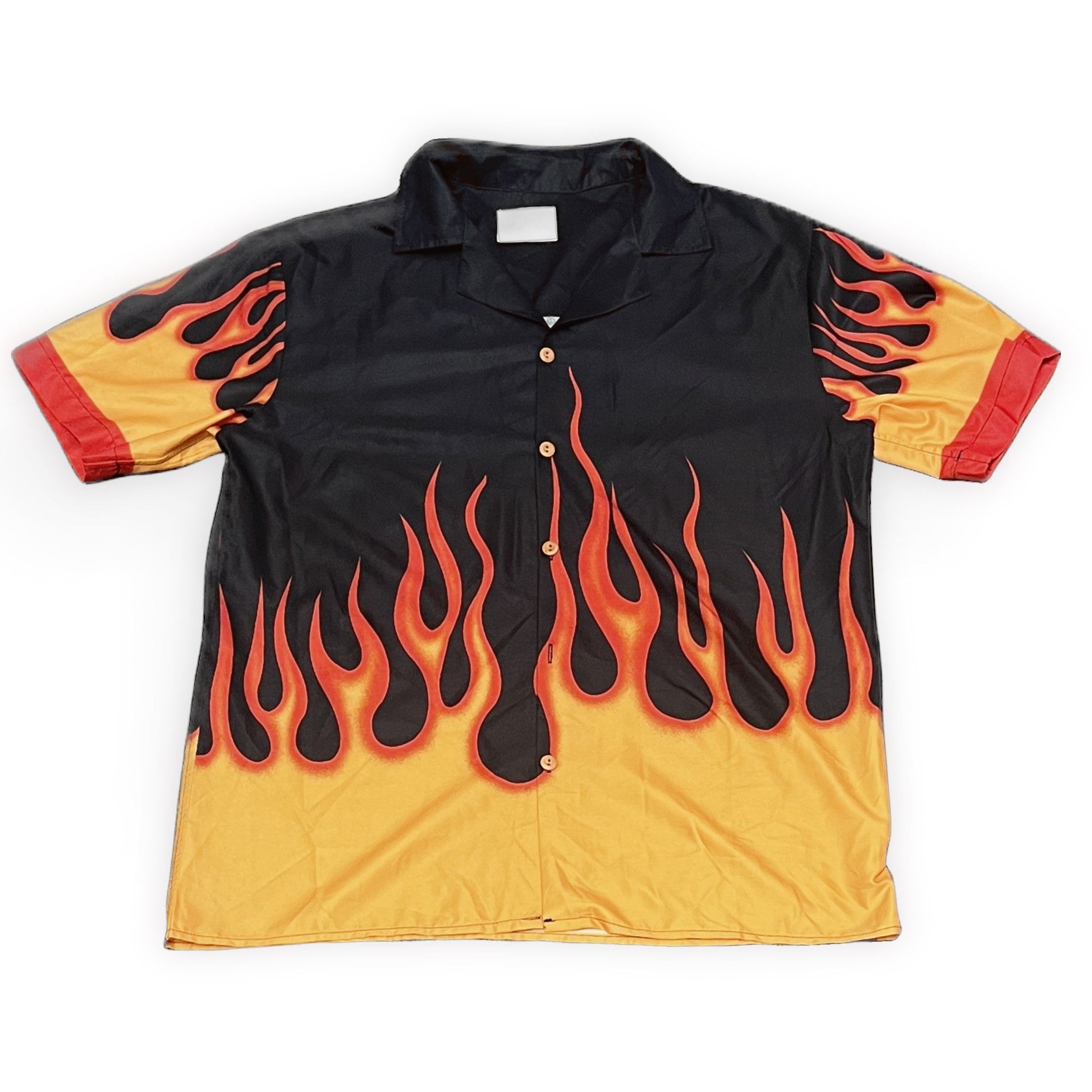 Other M | Vintage Flame Hawaiian Button Up Size US M / EU 48-50 / 2 - 1 Thumbnail