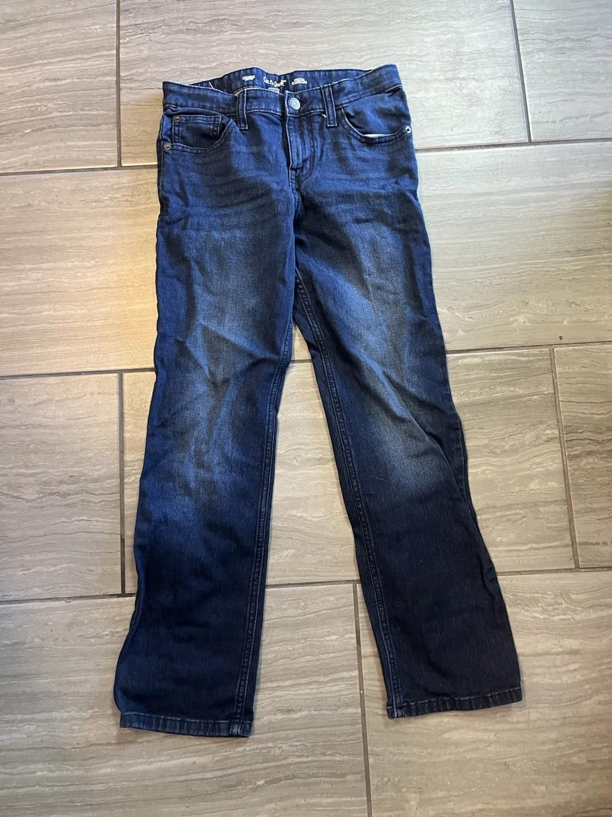Other Cat & Jack Blue Jeans Girls Size 14 Straight Stretch Closure Size 24" / US 00 / IT 34 - 1 Thumbnail