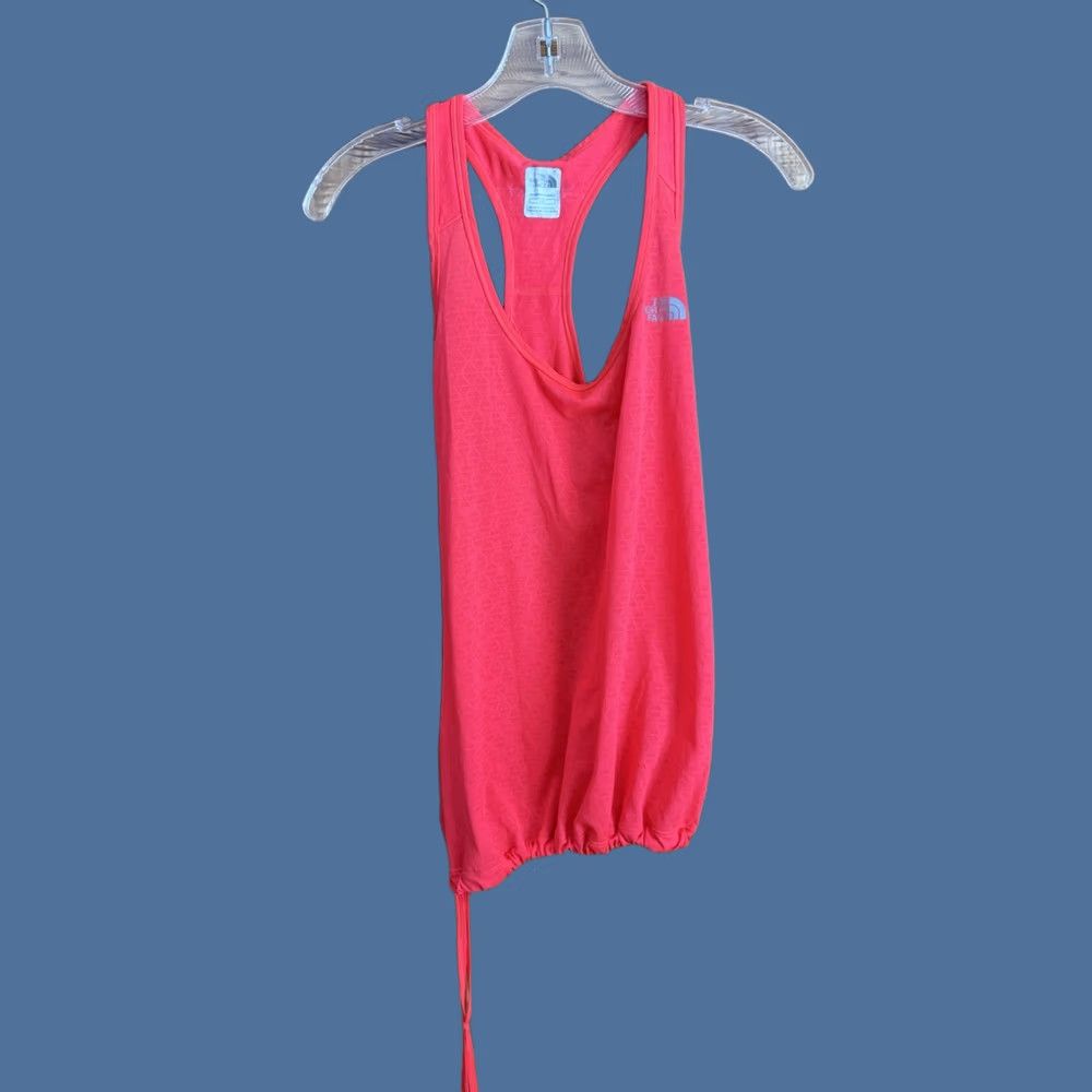 The North Face North Face Flashdry Tank Top Womens L Pink Breathable Running Gym Racerback Twist Neon Size L / US 10 / IT 46 - 1 Thumbnail