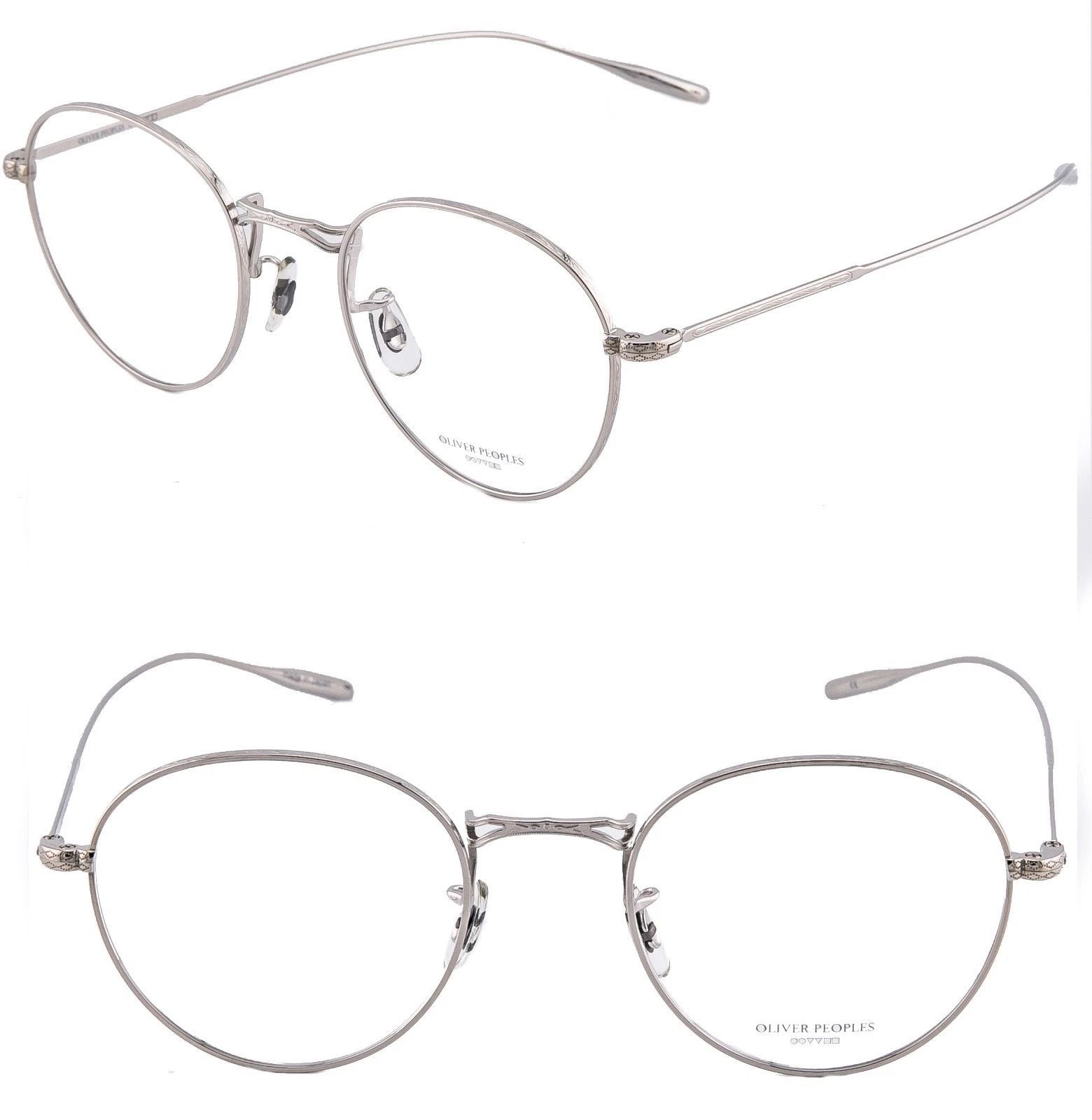 Oliver Peoples OLIVER PEOPLES HANLON OV7018T 7018 Silver Filigree Titanium Size ONE SIZE - 1 Thumbnail