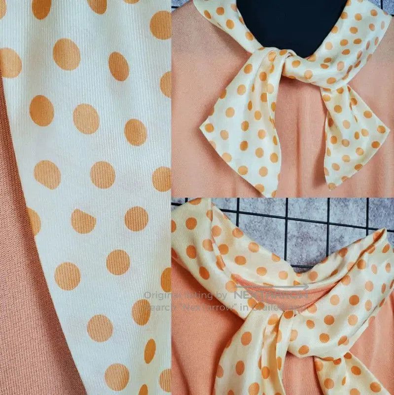 Dior Dior Summer Orange Polka Dot Blouse . Size M / US 6-8 / IT 42-44 - 4 Thumbnail