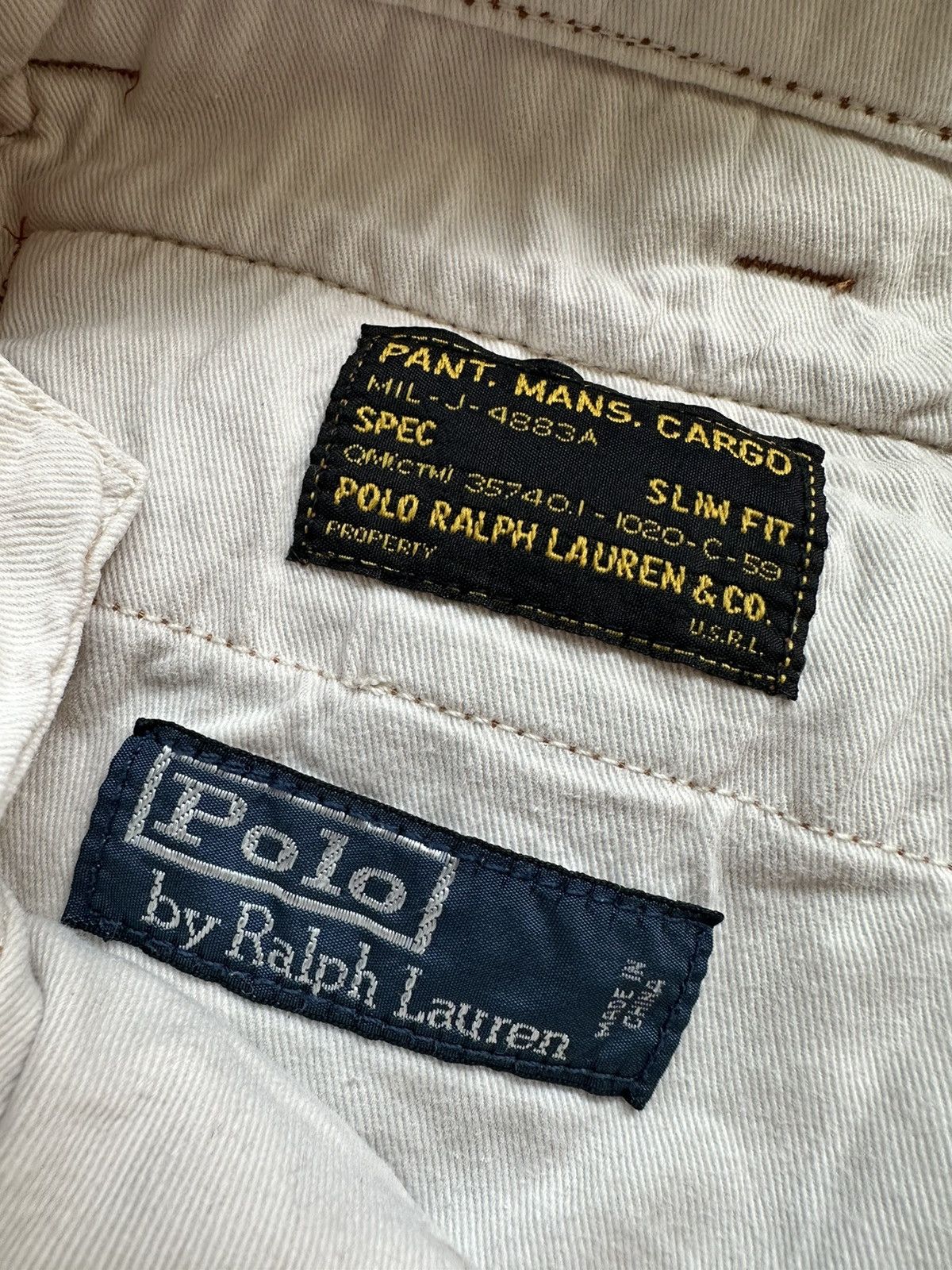 Polo Ralph Lauren 00's Polo Ralph Lauren 067 cargo bondage pant Size US 36 / EU 52 - 13 Thumbnail