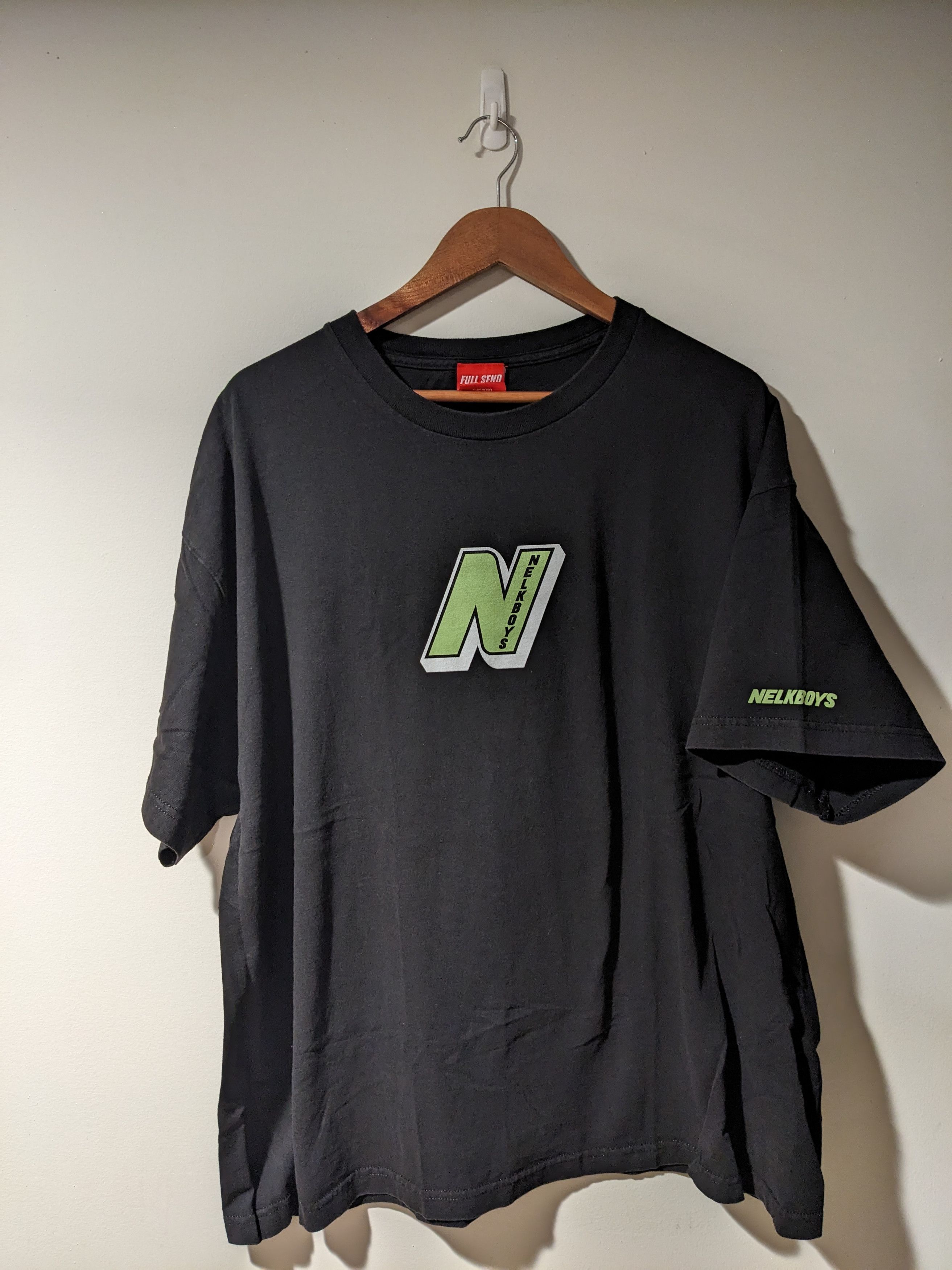 Full Send × Zumiez Nelkboys Logo Spell Out Full Send Youtuber XX-Large T-Shirt Size US XXL / EU 58 / 5 - 1 Thumbnail