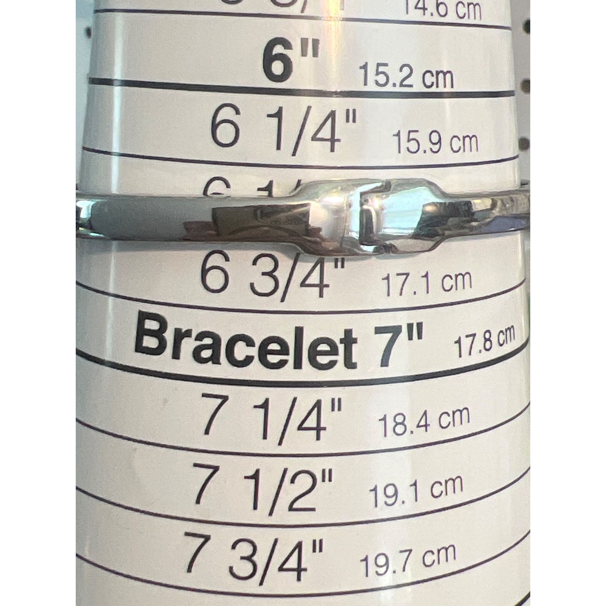 White House Black Market White House Black Market Bangle Bracelet Silver Tone Hinged Size ONE SIZE - 5 Thumbnail