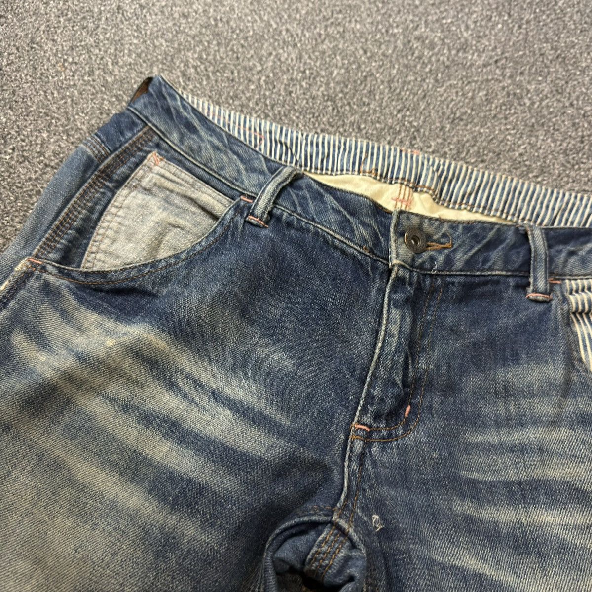 14th Addiction Japanese Vintage 90s HR Market Dungaree Pants Streetwear Size US 32 / EU 48 - 14 Thumbnail