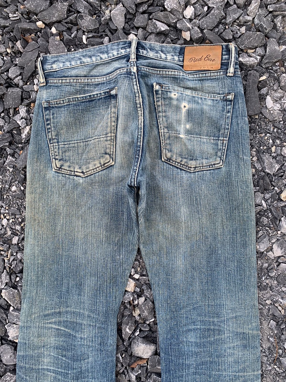 Kapital RED EAR PAUL SMITH SELVEDGE JAPANESE DISTRESSED DENIM Size US 32 / EU 48 - 7 Thumbnail