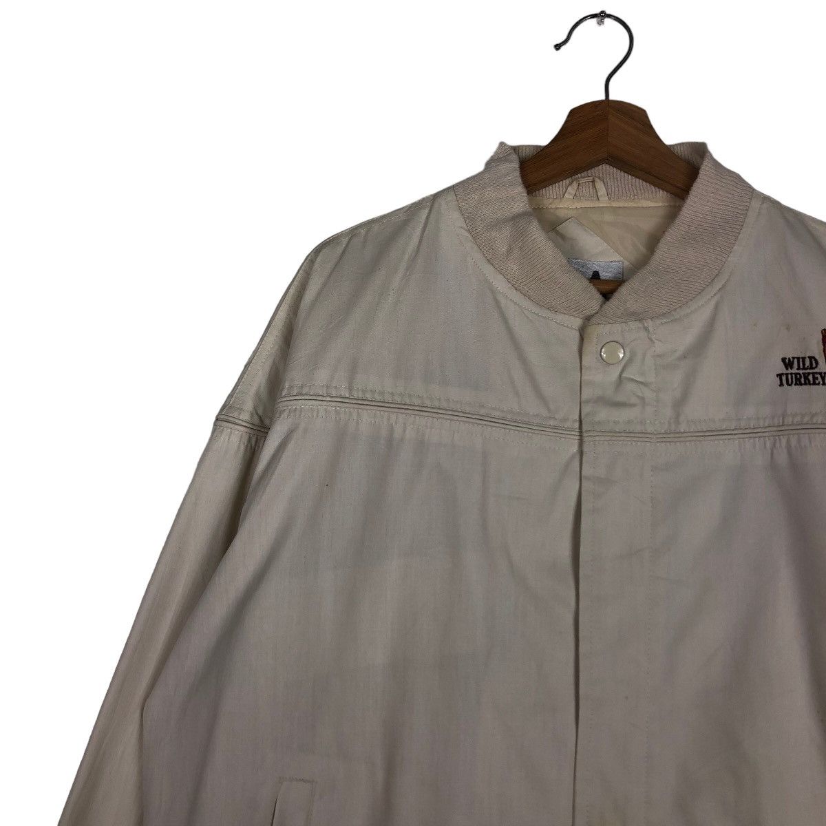 Japanese Brand 🔥Vtg Bomber Jacket CIA Wild Turkey Inspire Issey Miyake Size US L / EU 52-54 / 3 - 7 Thumbnail