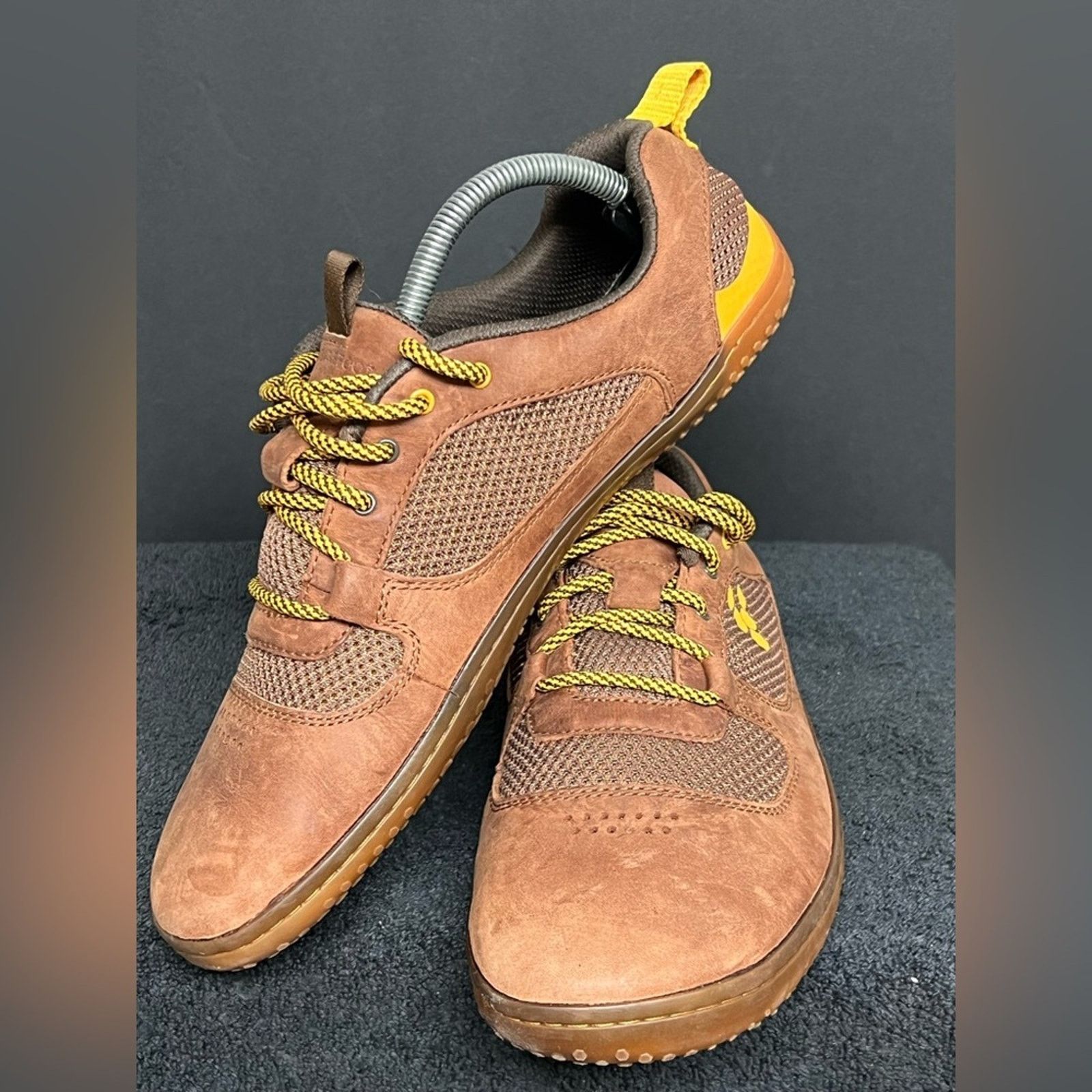Vivobarefoot Vivo Barefoot Men's Aqua II Brown Leather Shoes 43M US 10 Size US 10 / EU 43 - 3 Thumbnail