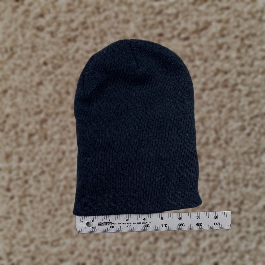 Walmart Walmart Beanie Hat Unisex Adult One Size Navy Blue Knit 100% Acrylic Ski Winter Size ONE SIZE - 1 Thumbnail