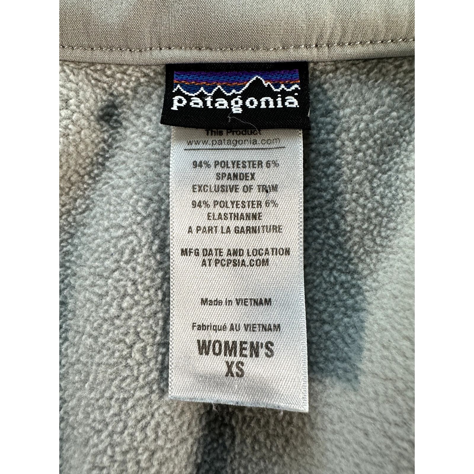Patagonia Patagonia Women's Demitasse Floral Soft Shell Grey Jacket XS Size XS / US 0-2 / IT 36-38 - 8 Thumbnail