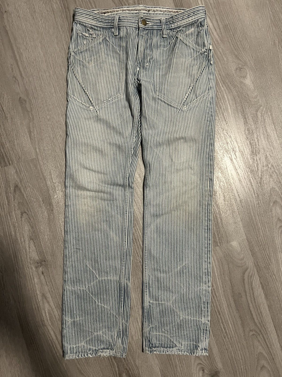 パンツ Number(N)ine hickory denim skinny pants Number(N)ine hickory denim skinny pants - メルカリ