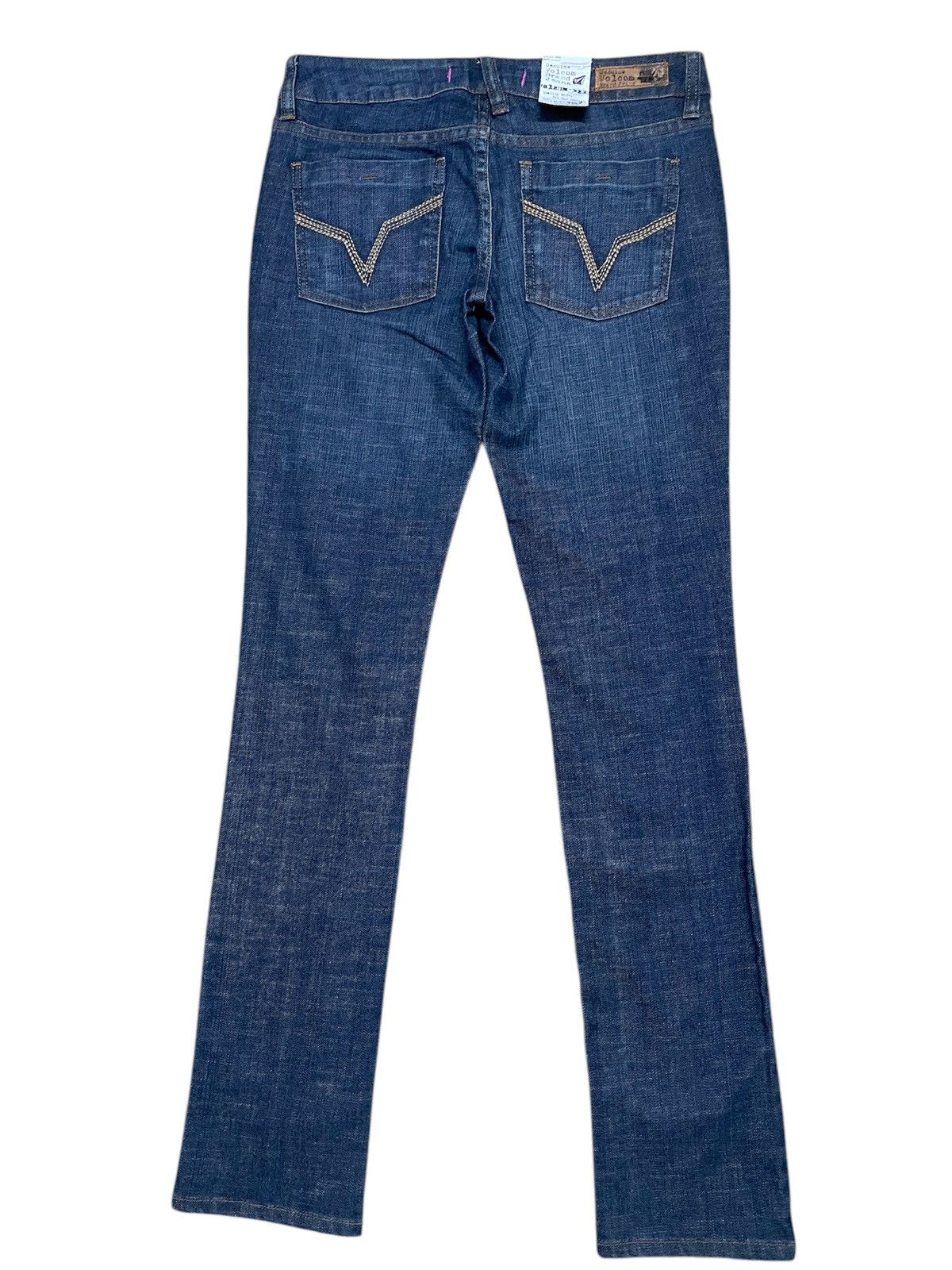 Girl Skateboards × Volcom Y2k Volcom Skinny Jeans (deadstock) Size 30" / US 8 / IT 44 - 3 Thumbnail