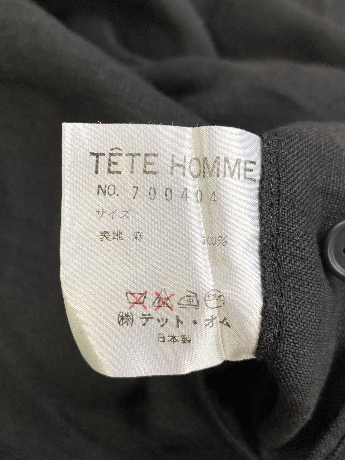 Tete Homme 2000's Tete Homme Linen Ballon Fit Pants Size US 32 / EU 48 - 8 Thumbnail