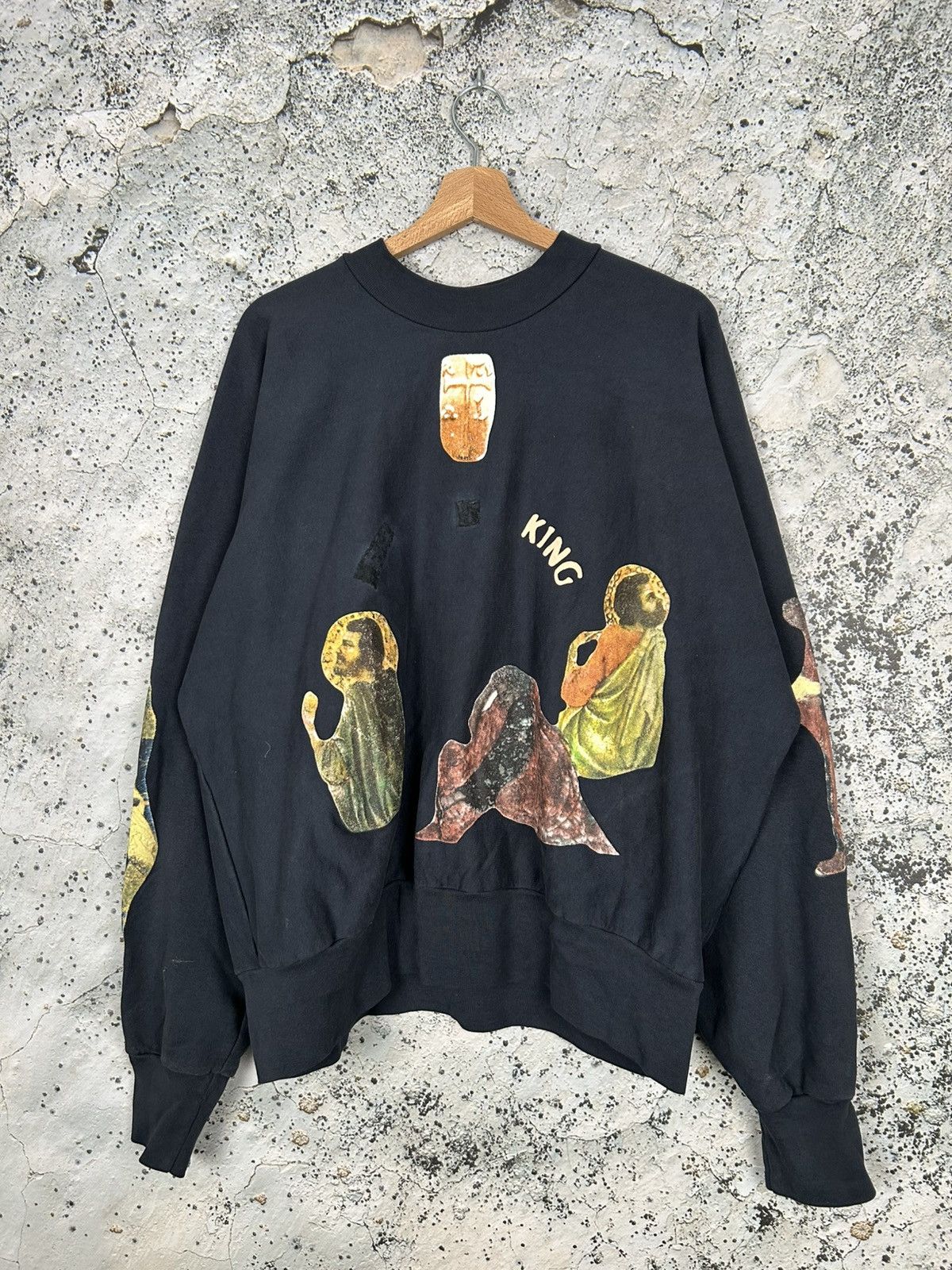 Yeezy Yeezy Jesus Is King Kanye West Baggy Crewneck Rap Archive Size US L / EU 52-54 / 3 - 1 Thumbnail