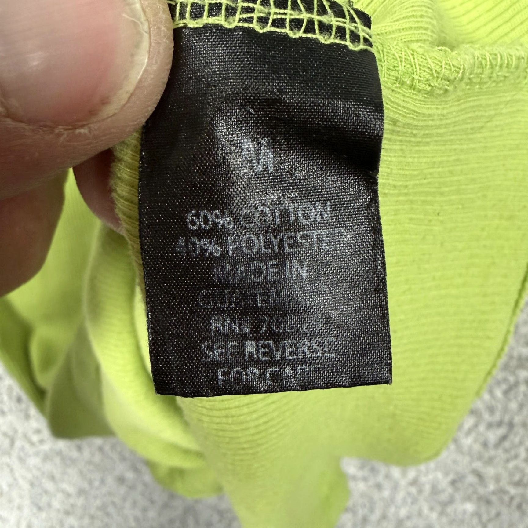 Vintage VINTAGE rue21 Tank Top Juniors M Neon Green Streetwear Y2K Neon Layering Casual Sleeveless Scoop Neck Ribbed Knit Long Body Width 29 in Size M / US 6-8 / IT 42-44 - 5 Thumbnail