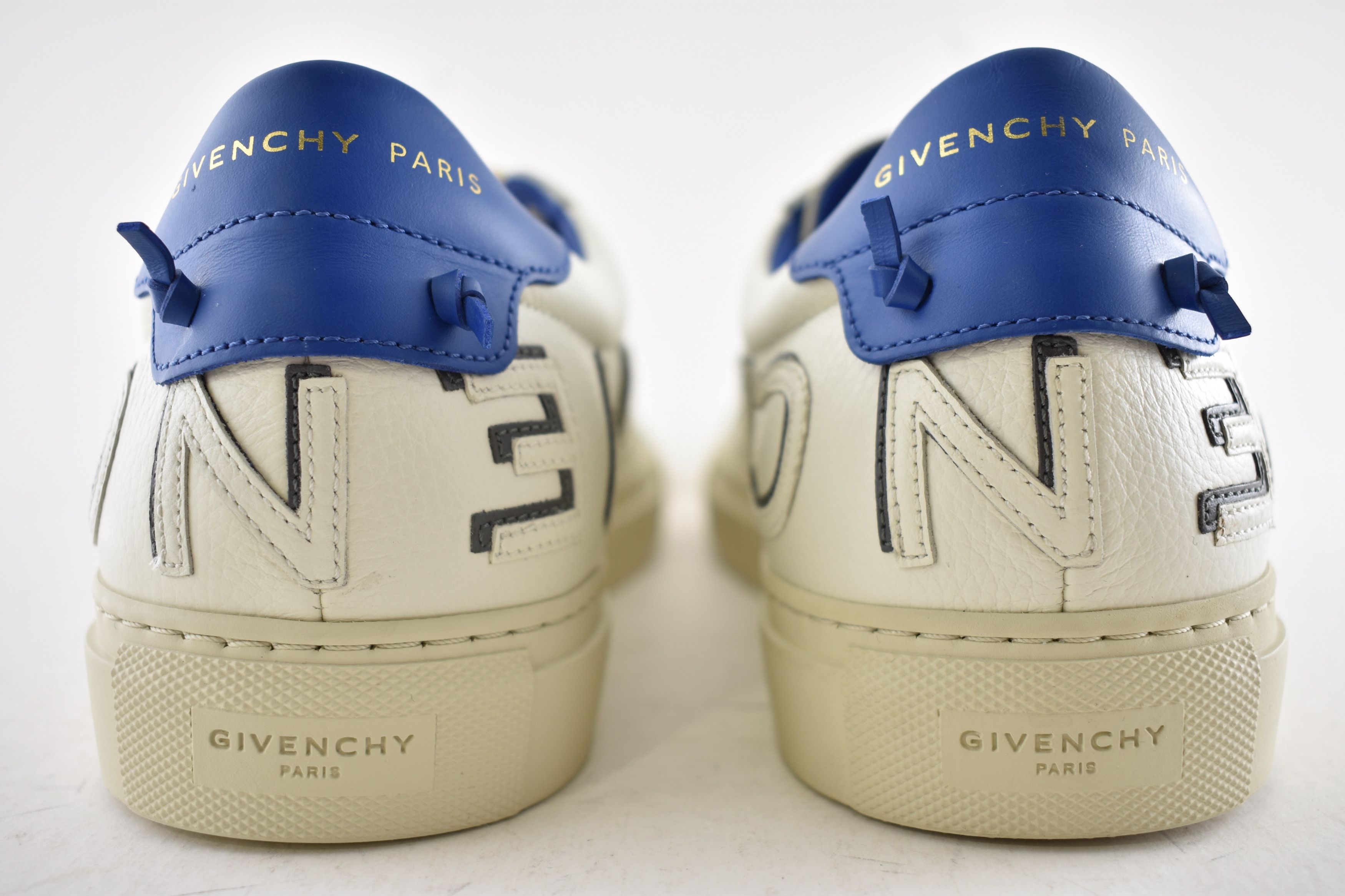 Givenchy Givenchy Urban Street Blue Logo Low Top Sneaker 43.5 10.5 Size US 10.5 / EU 43-44 - 11 Thumbnail
