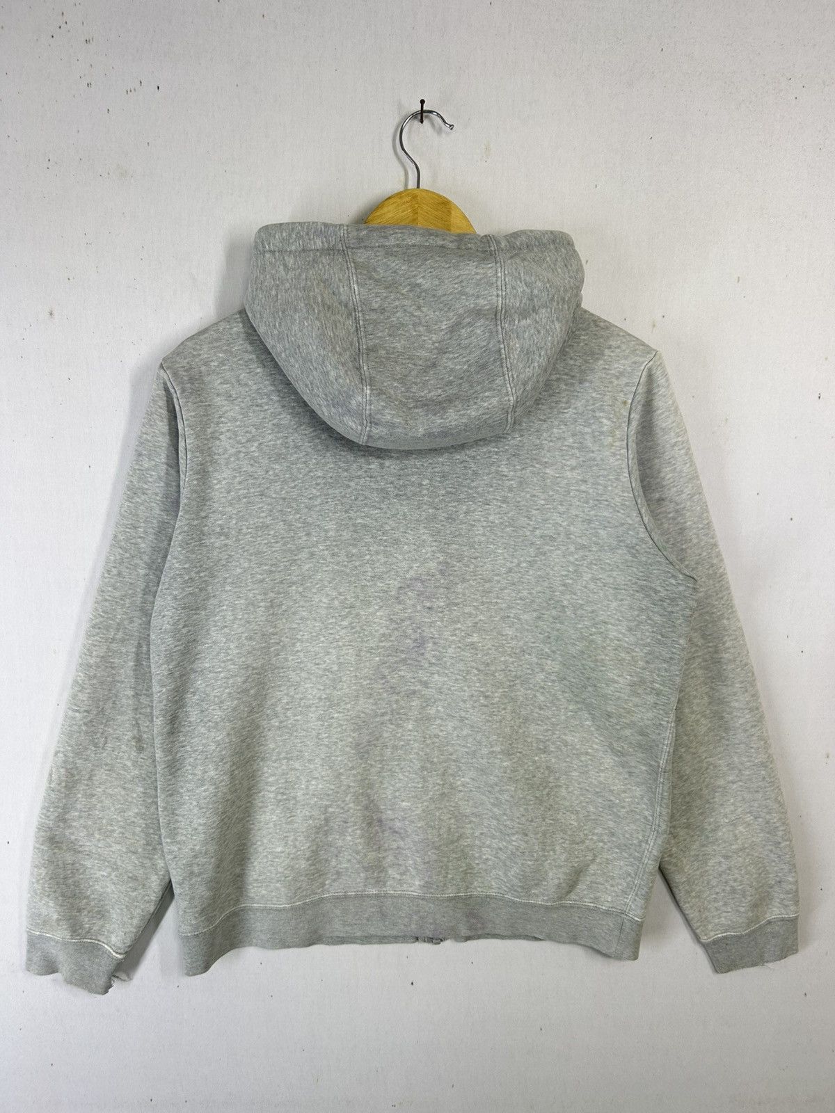 Nike × Vintage Vintage Nike Printed Big Swoosh Hoodie Size US M / EU 48-50 / 2 - 2 Thumbnail