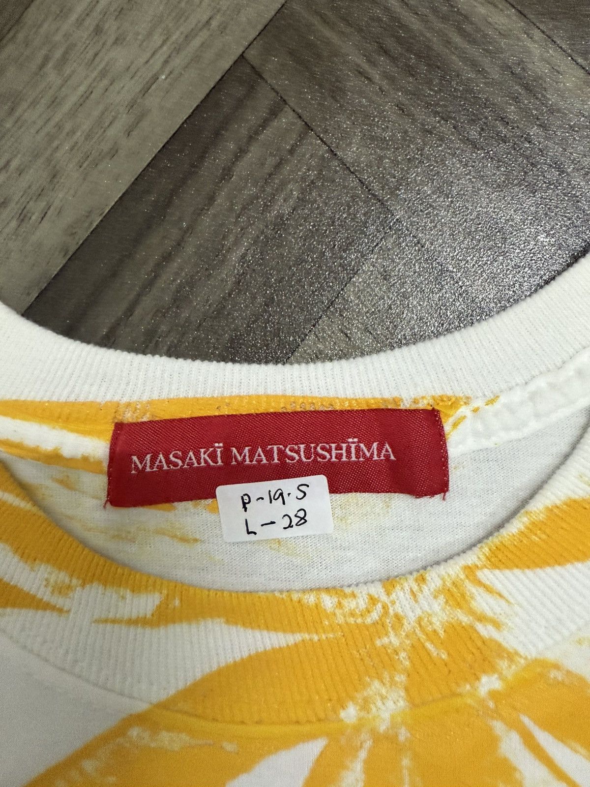 Designer × Japanese Brand × Masaki Matsushima Masaki matsushima Tee Size US M / EU 48-50 / 2 - 7 Thumbnail