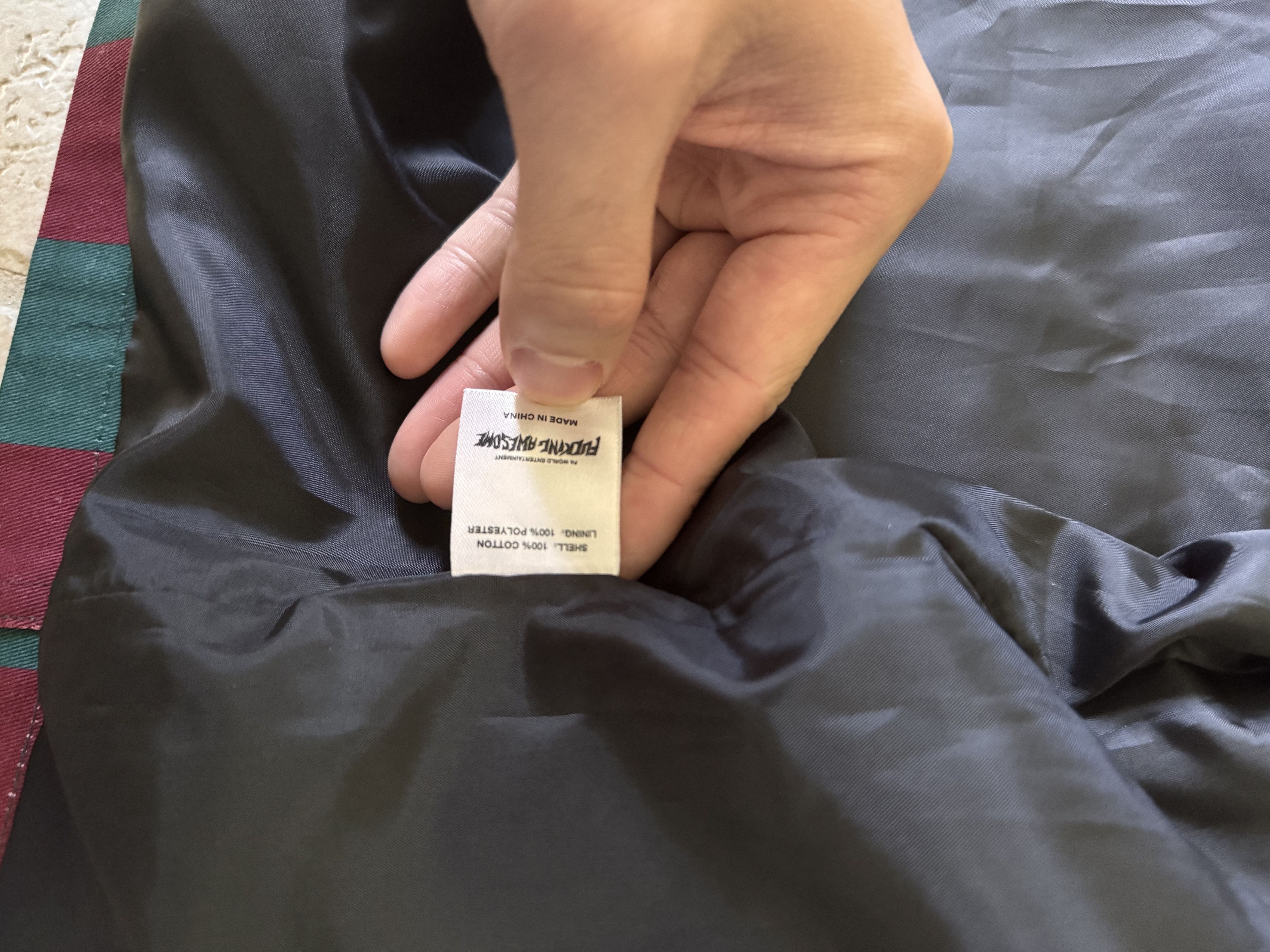 Fucking Awesome Fucking Awesome - Filigree Striped Chore Jacket Size US S / EU 44-46 / 1 - 3 Thumbnail