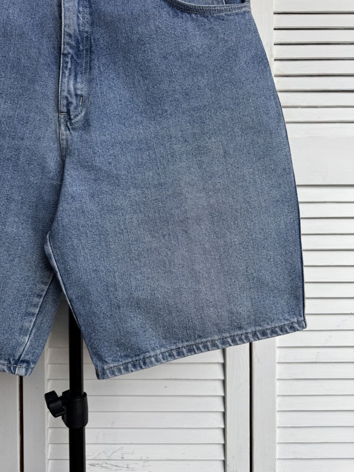 Vintage Vintage Garry USA Denim Jeans Shorts Washed Indigo Size US 31 - 4 Thumbnail
