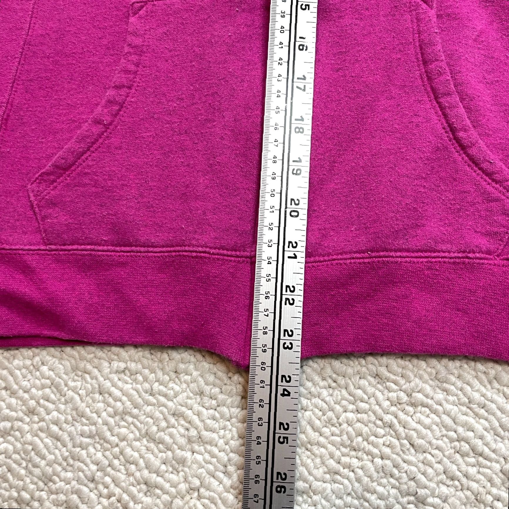 Champion VINTAGE Champion Hoodie Sweatshirt Womens Medium Purple Full Zip Eco Pockets Soft Logo Size M / US 6-8 / IT 42-44 - 6 Thumbnail