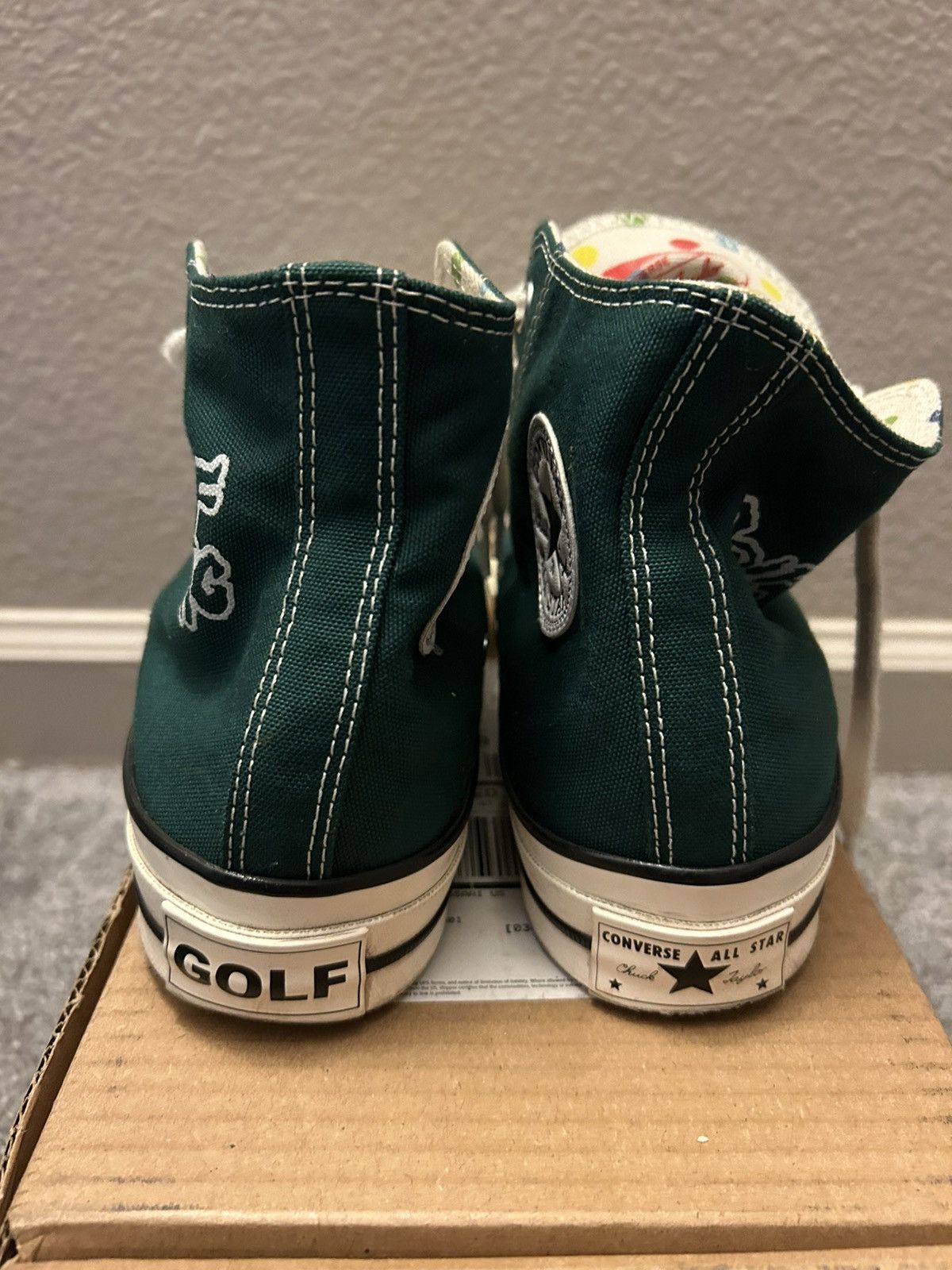 Converse × Golf Wang × Tyler The Creator Converse Chuck Taylor x Golf Wang Size US 6.5 / EU 39-40 - 4 Thumbnail