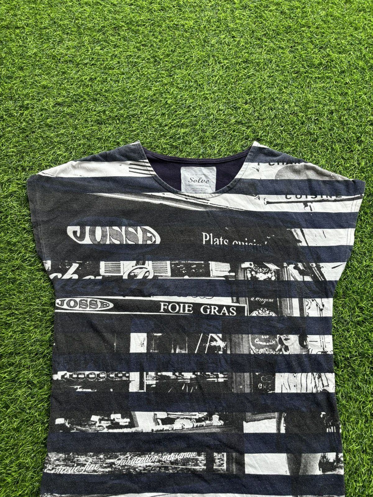Hysteric Glamour Y2k Salve Stripe Women's Tshirt Size ONE SIZE - 2 Thumbnail