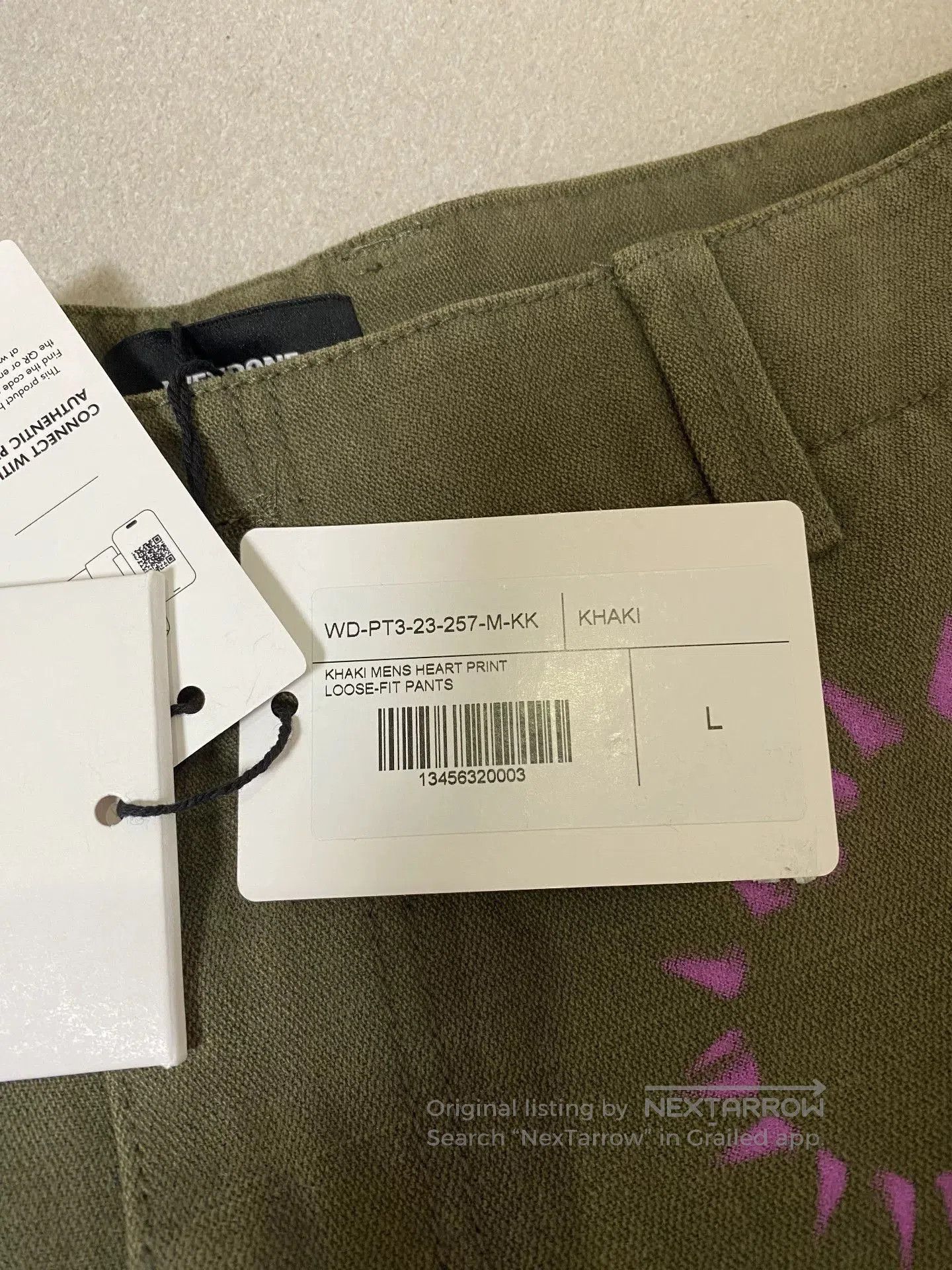 WE11DONE we11done Limited Spiked Casual Pants. Size 31" - 4 Thumbnail