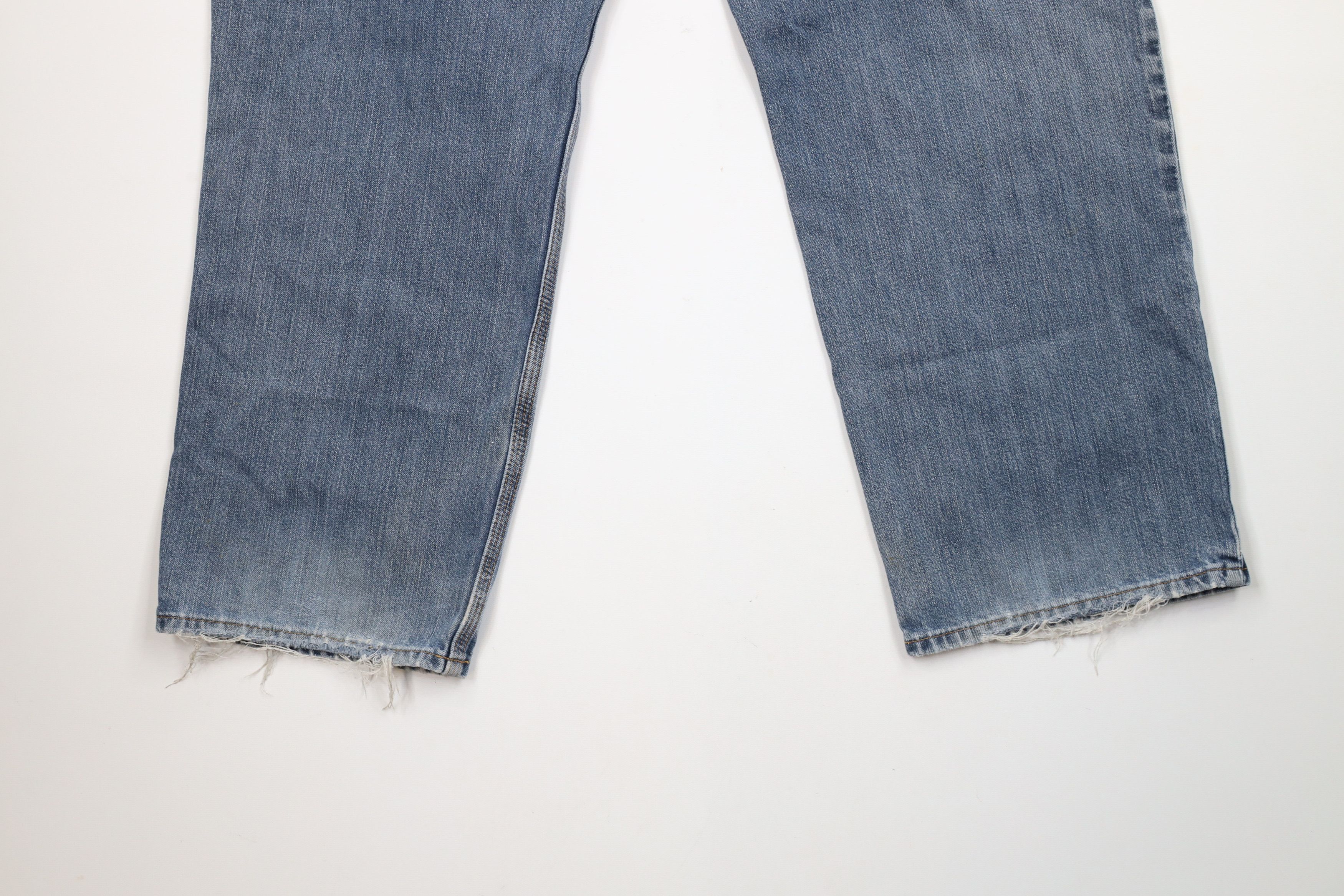 Carhartt × Vintage Vintage Carhartt Relaxed Fit Denim Jeans Blue Cotton Blend Size US 40 / EU 56 - 13 Thumbnail