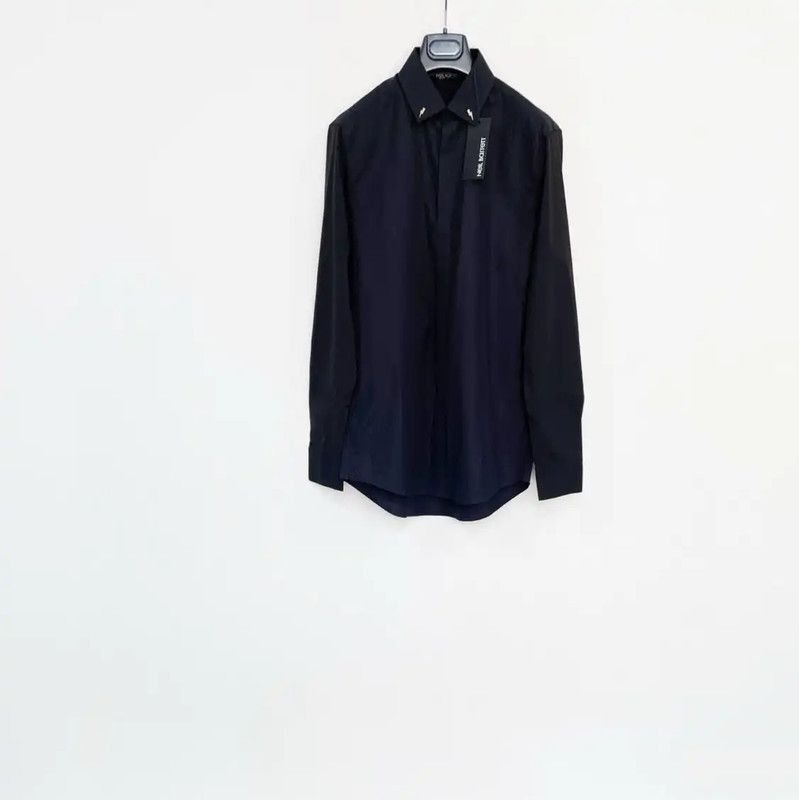 Neil Barrett Long sleeves T Black w/ red stripes | Grailed