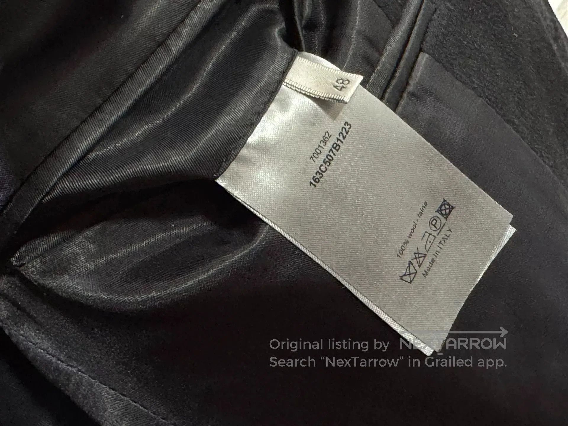 Japanese Brand DIOR Men's Wool Business Casual Blazer. Size US M / EU 48-50 / 2 - 8 Thumbnail