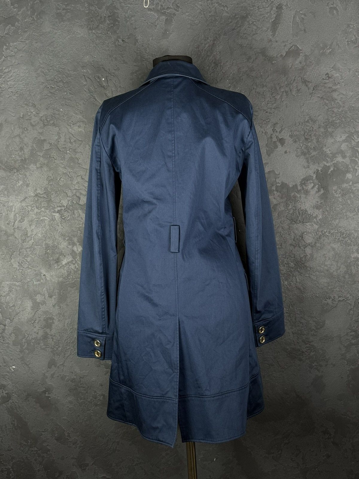 Versace Vintage Versace Jeans Couture 90s Trench Coat jacket Size L / US 10 / IT 46 - 13 Thumbnail