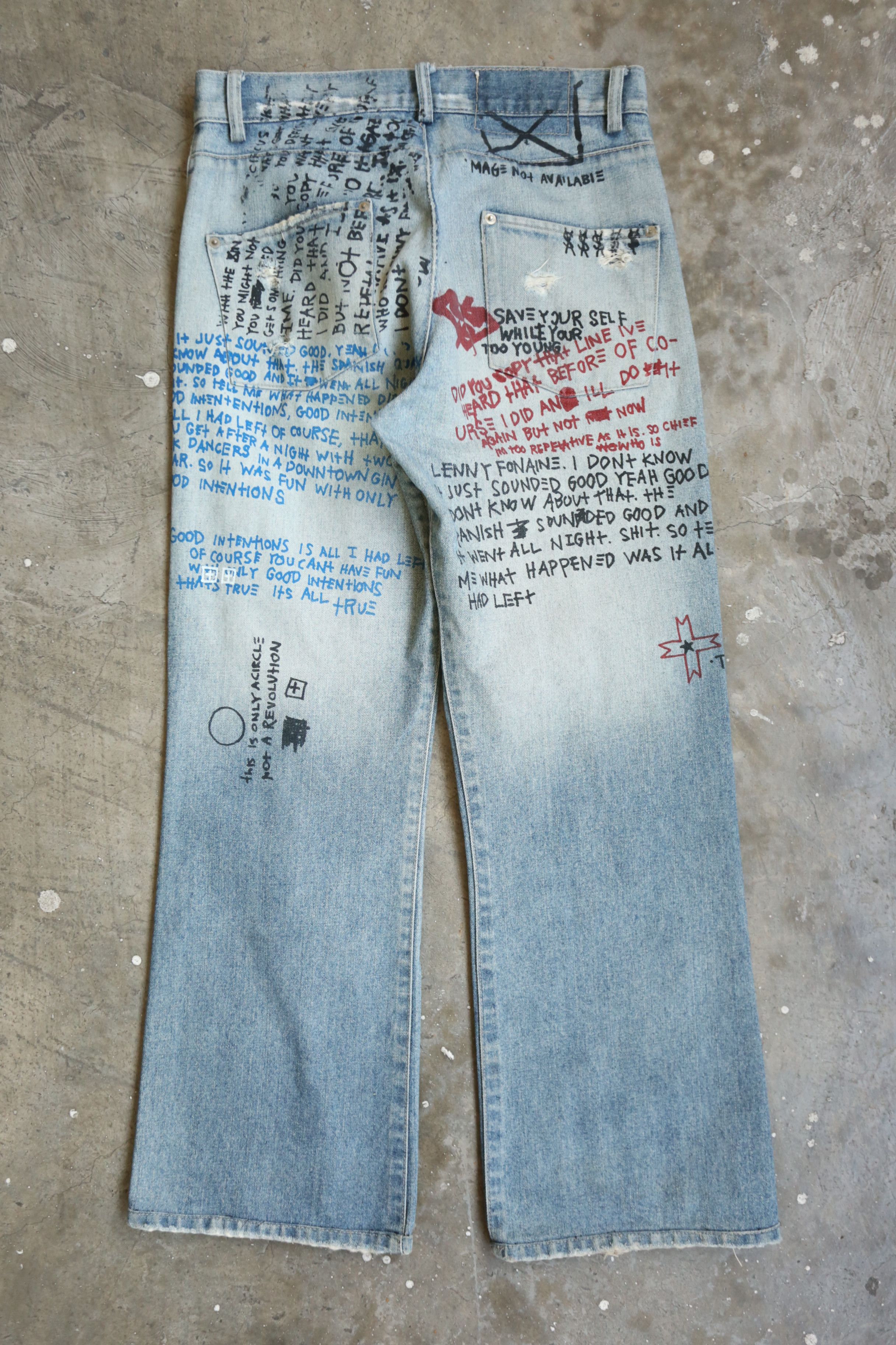 Ksubi Tsubi - 2007 - Toaster Denim Jean Size US 30 / EU 46 - 2 Thumbnail