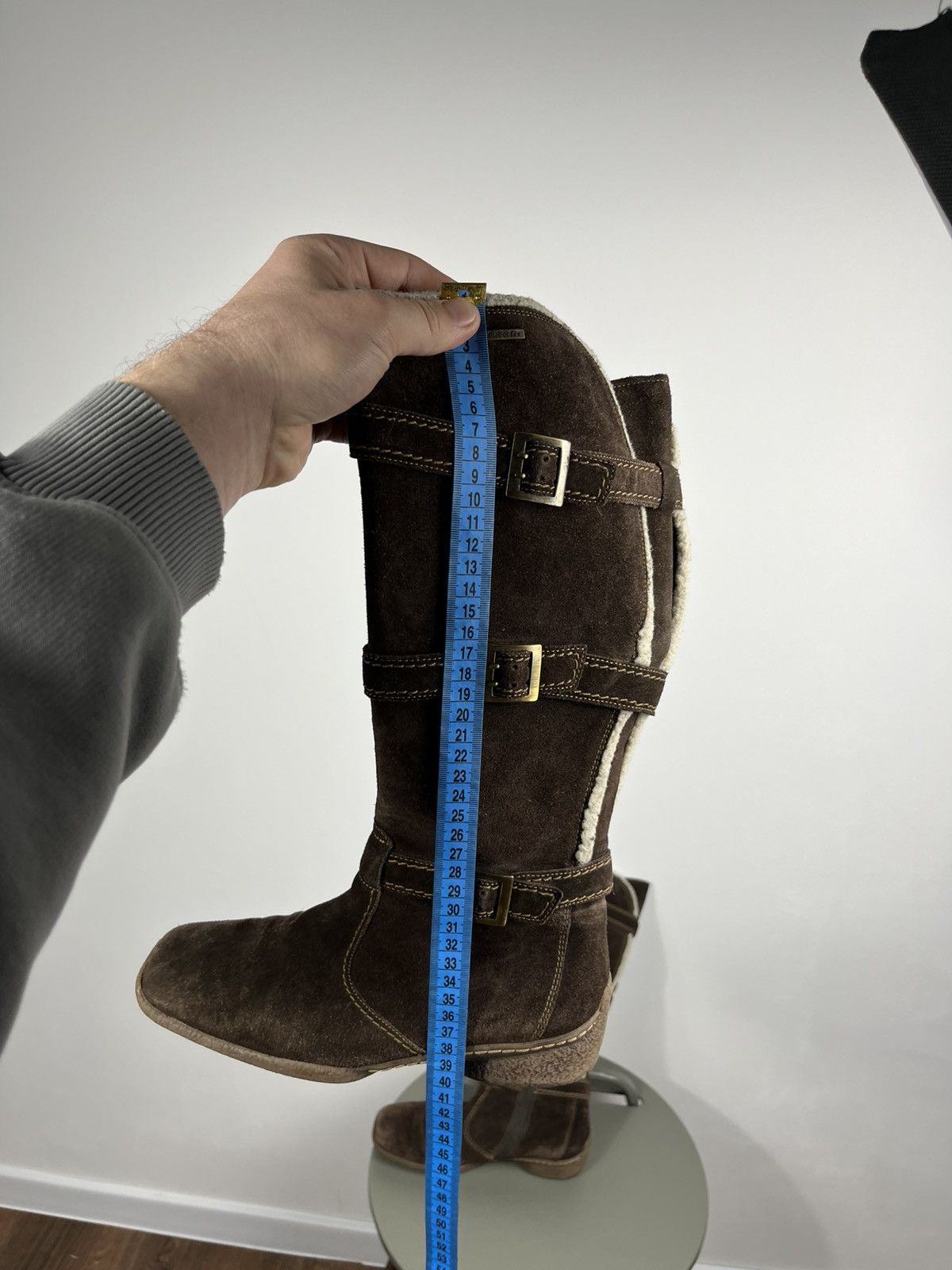 Other Vintage Suede Shearling Lined Buckle Boots EU 36 UK 4.5 Size US 5.5 / IT 35.5 - 14 Thumbnail
