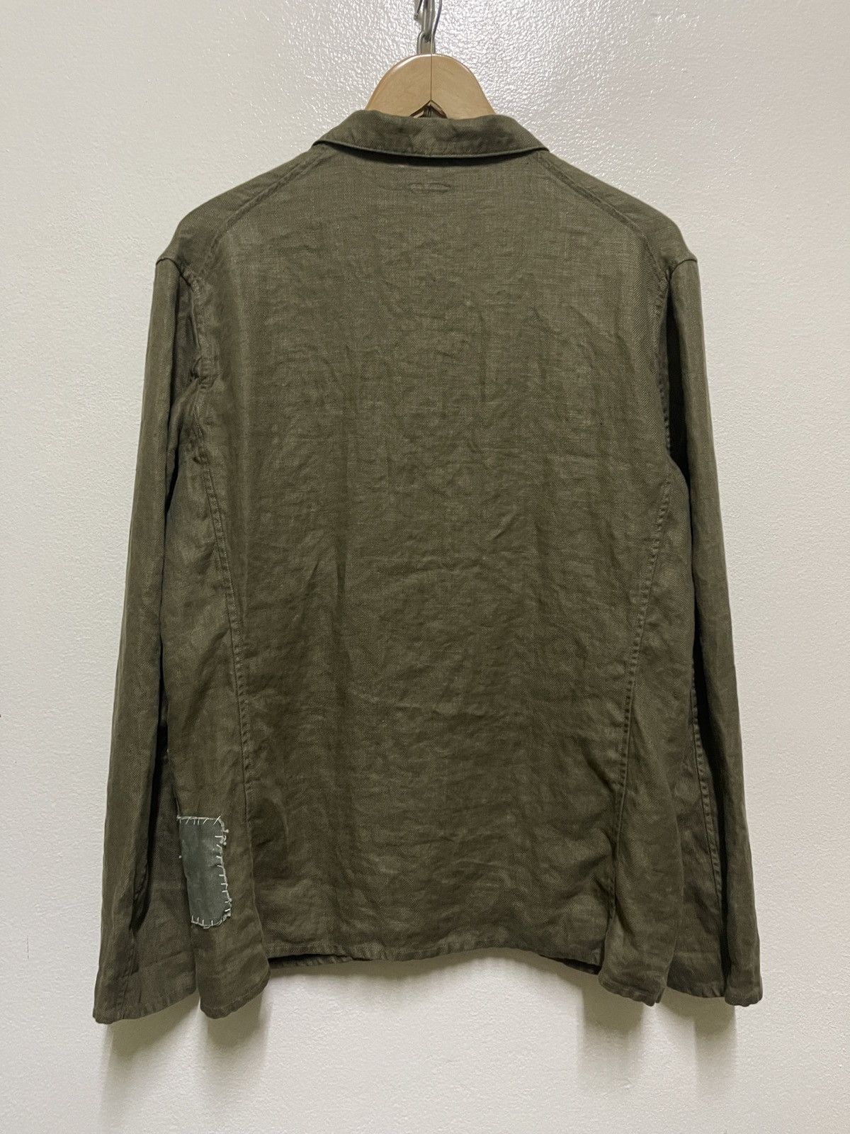 Japanese Brand Kapital Linen Four Button Jacket Size US L / EU 52-54 / 3 - 11 Thumbnail